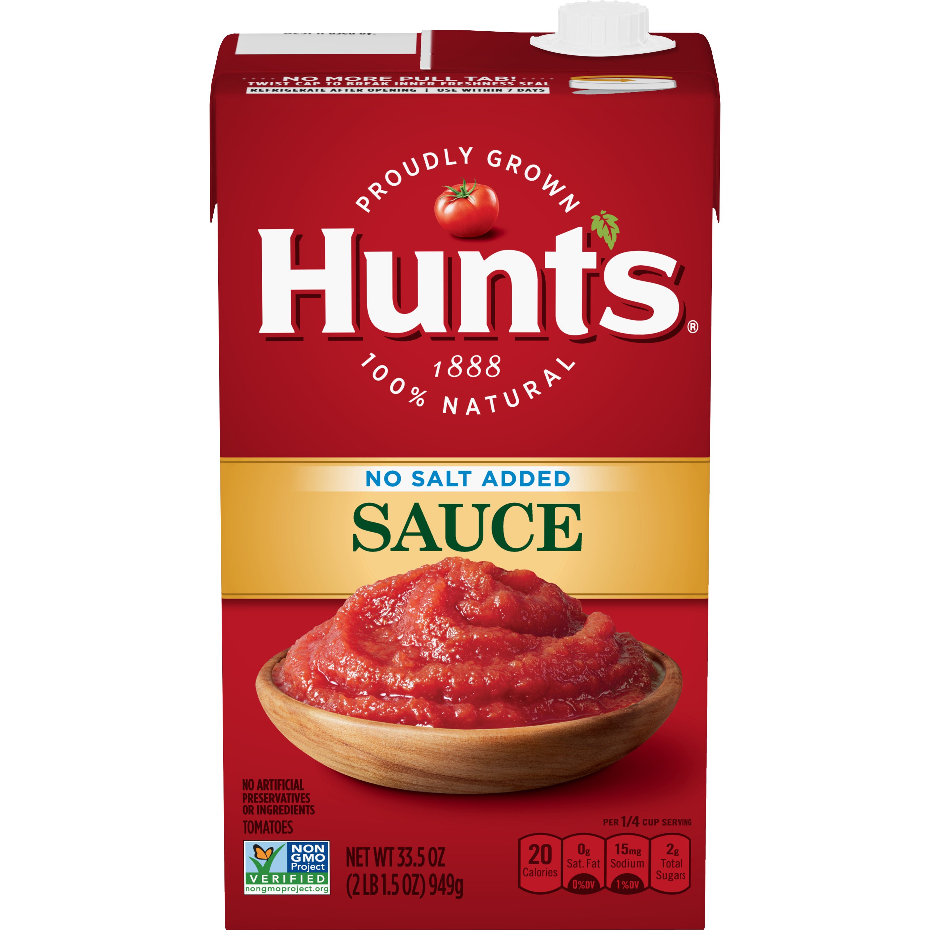 Hunt's Tomato Sauce No Salt Added Shop Tomatoes at HEB