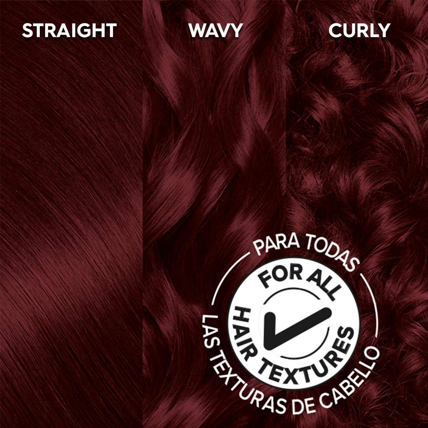 Garnier Olia Oil Powered Ammonia Free Permanent Hair Color 4.62 Dark Garnet Red; image 10 of 11