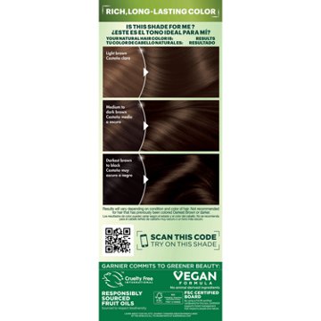 Garnier Nutrisse Nourishing Hair Color Creme - 413 Bronze Brown