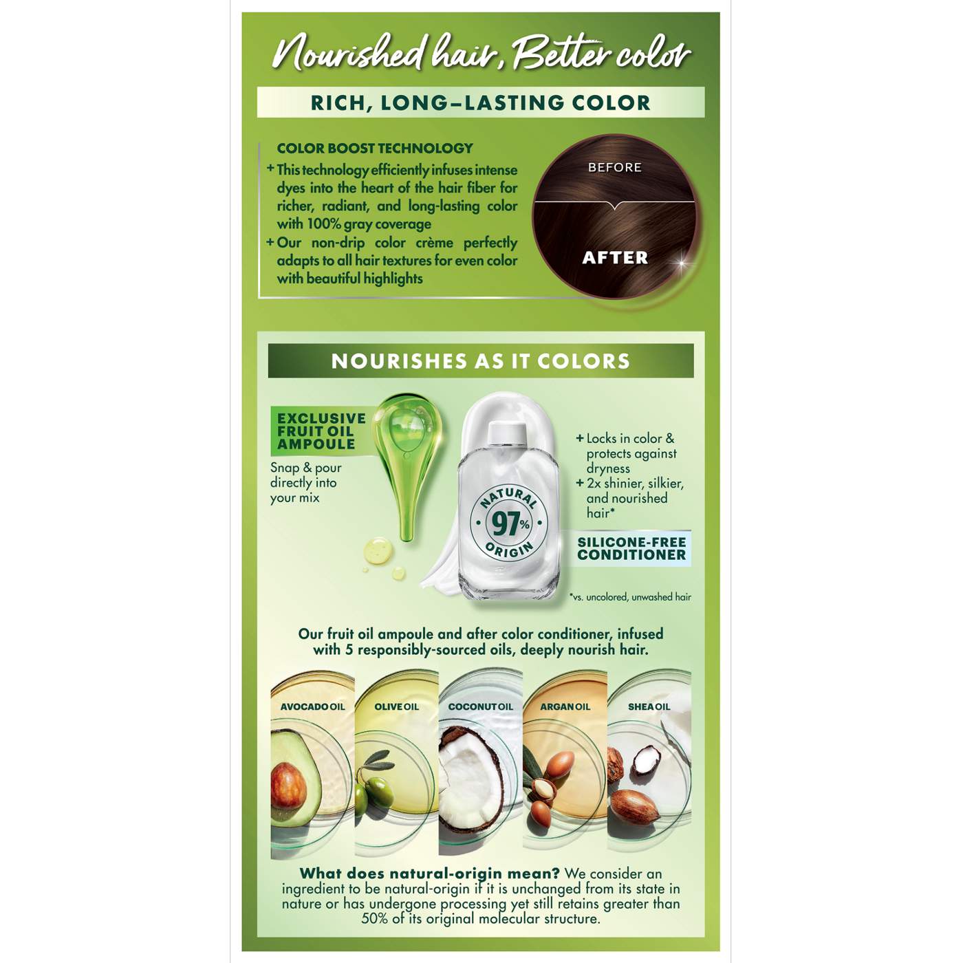 Garnier Nutrisse Nourishing Hair Color Creme - 413 Bronze Brown; image 3 of 7