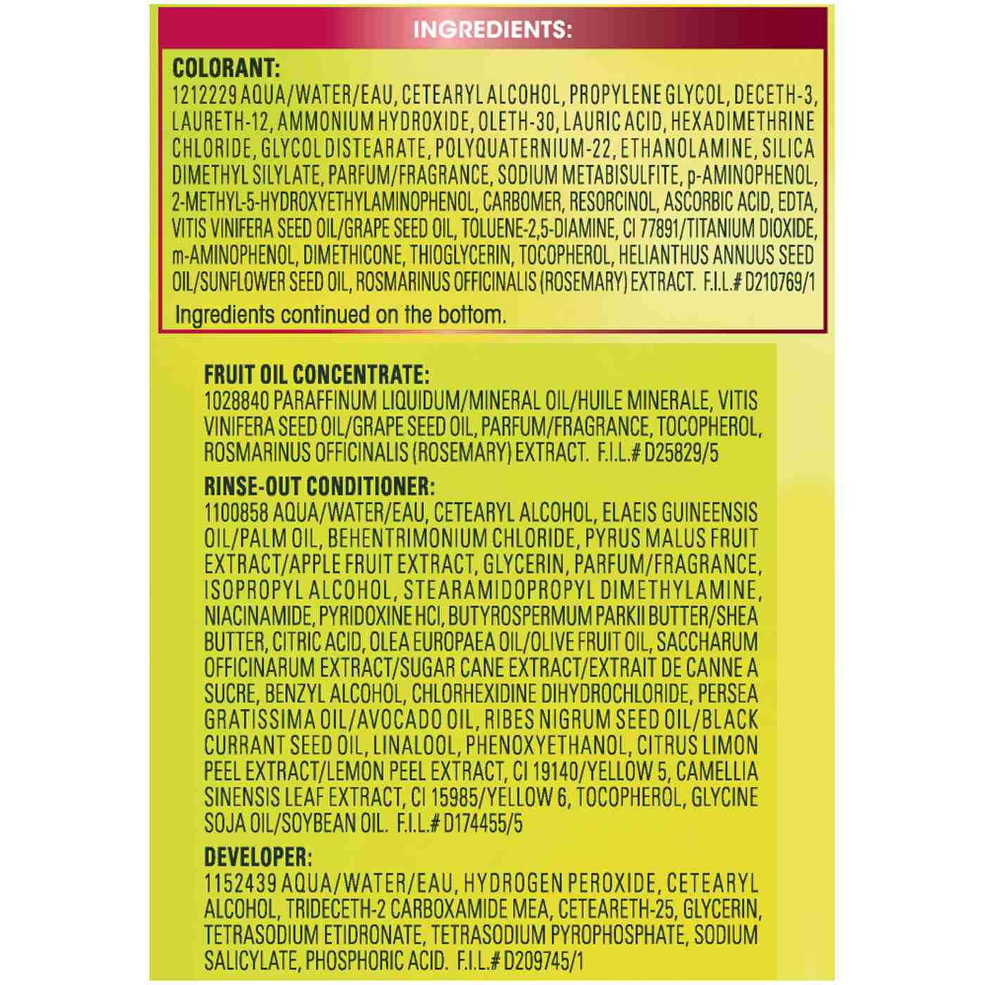 Garnier Nutrisse Nourishing Hair Color Creme with Triple Oils 643 Light