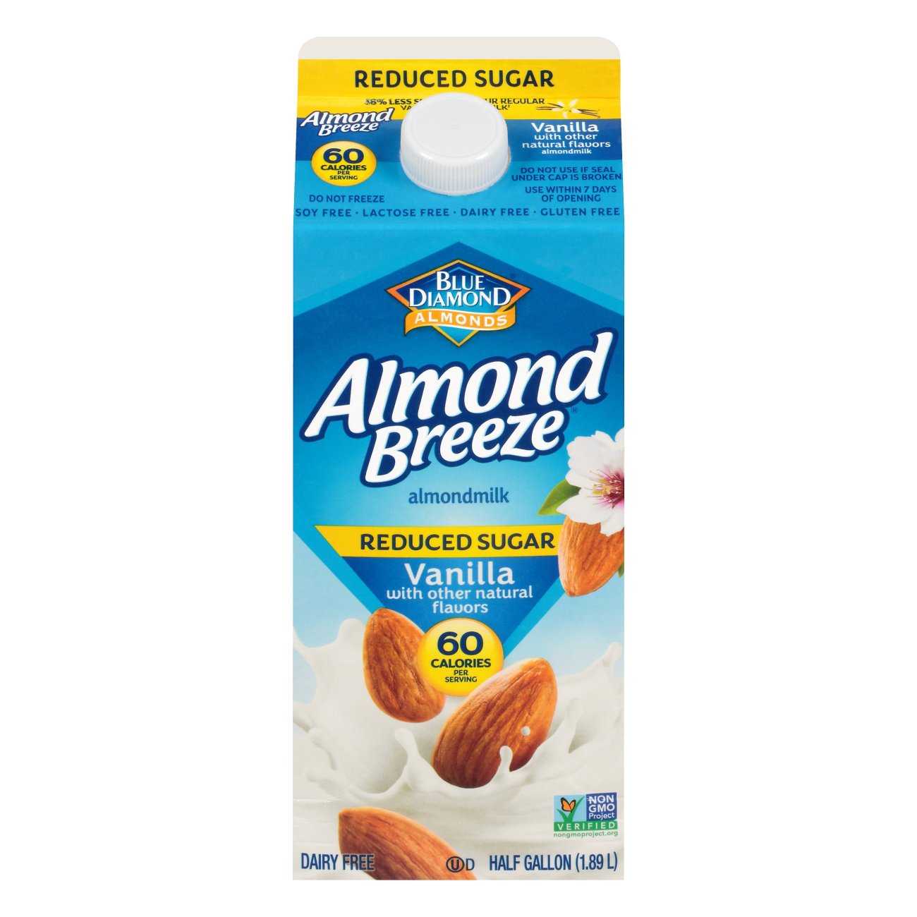 Almond Breeze Reduced Sugar Vanilla Milk Nutrition Facts Besto Blog