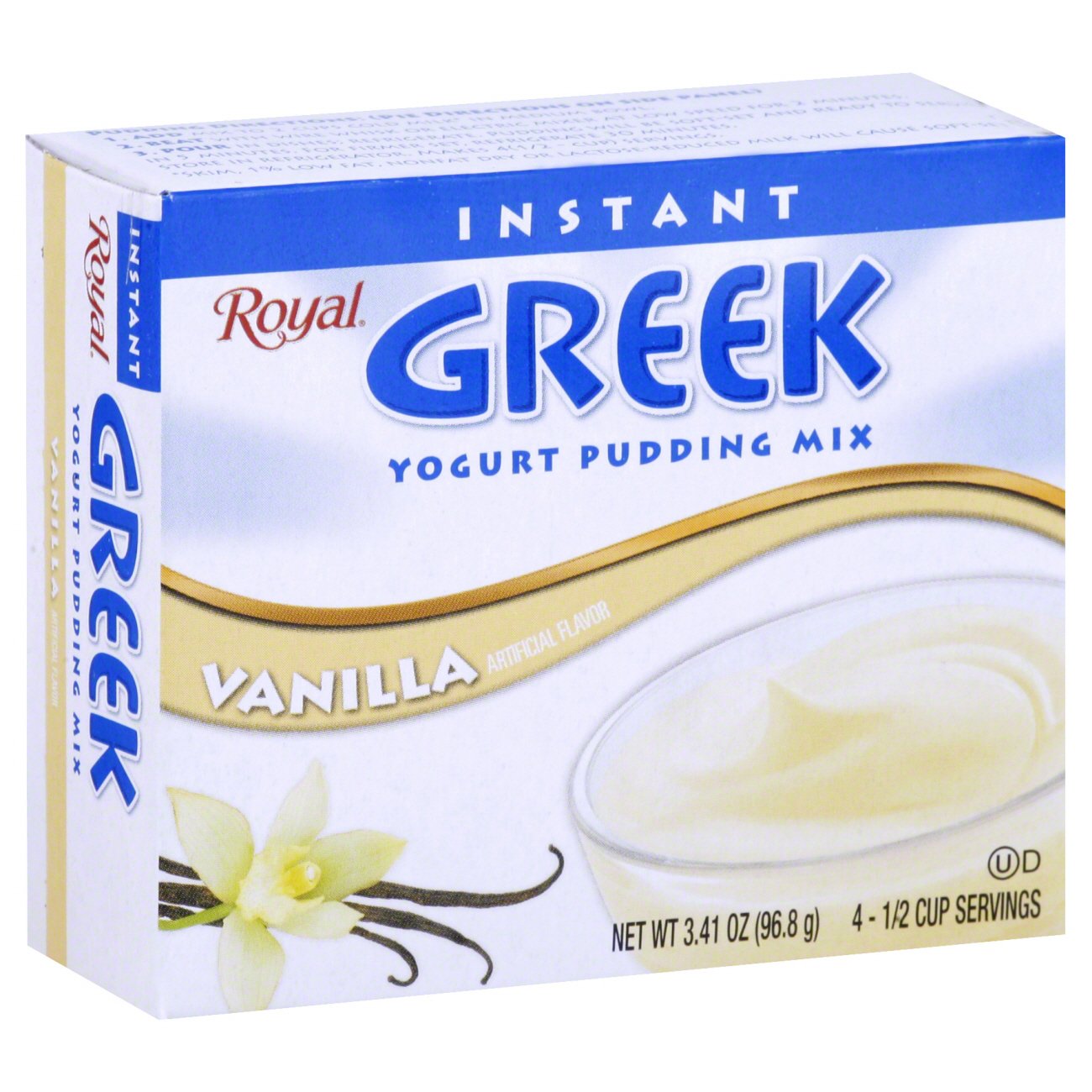 Royal Greek Yogurt Vanilla Instant Pudding Shop Pudding & gelatin mix at HEB