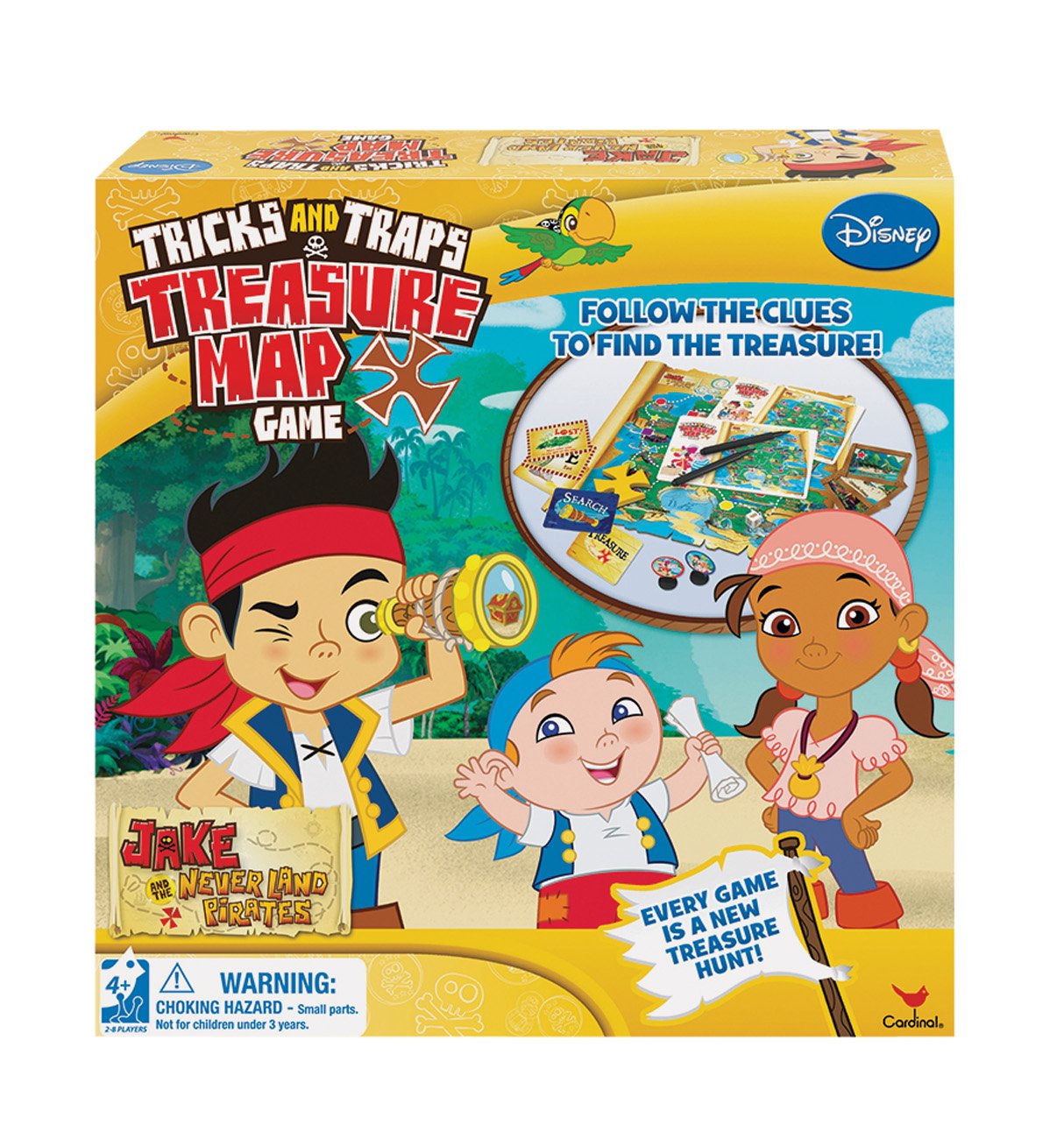 jake and the neverland pirates treasure map