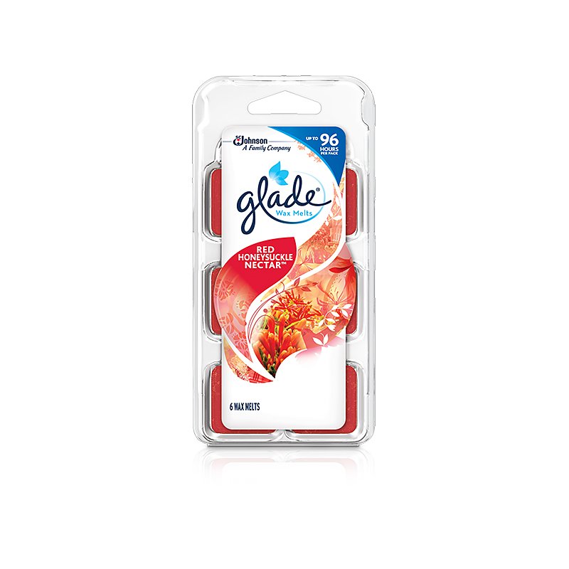 Glade Air Freshener, Solid, Red Honeysuckle Nectar, Air Fresheners &  Candles