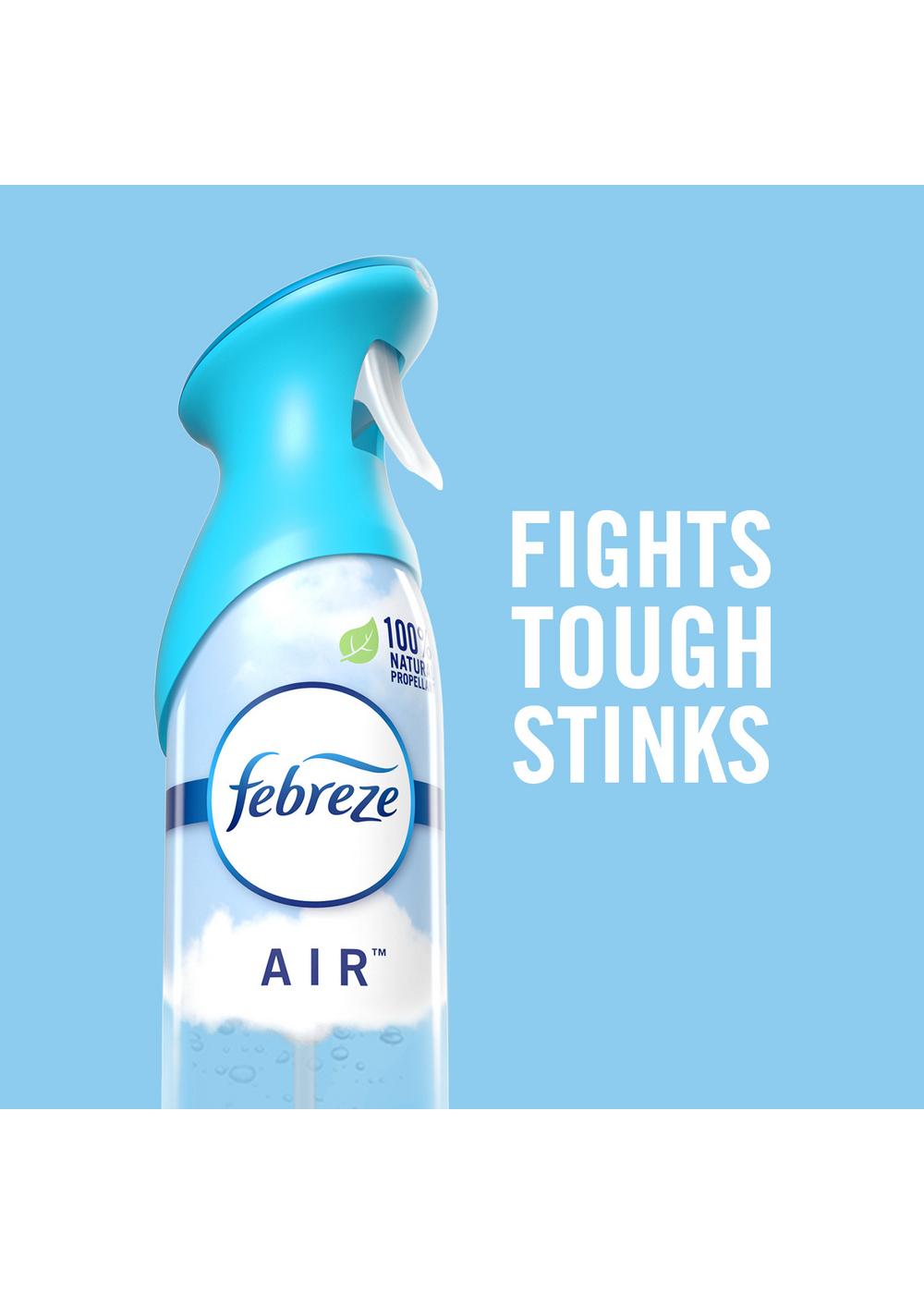 Febreze Air Heavy Duty Odor-Eliminating Spray - Crisp Clean; image 8 of 8