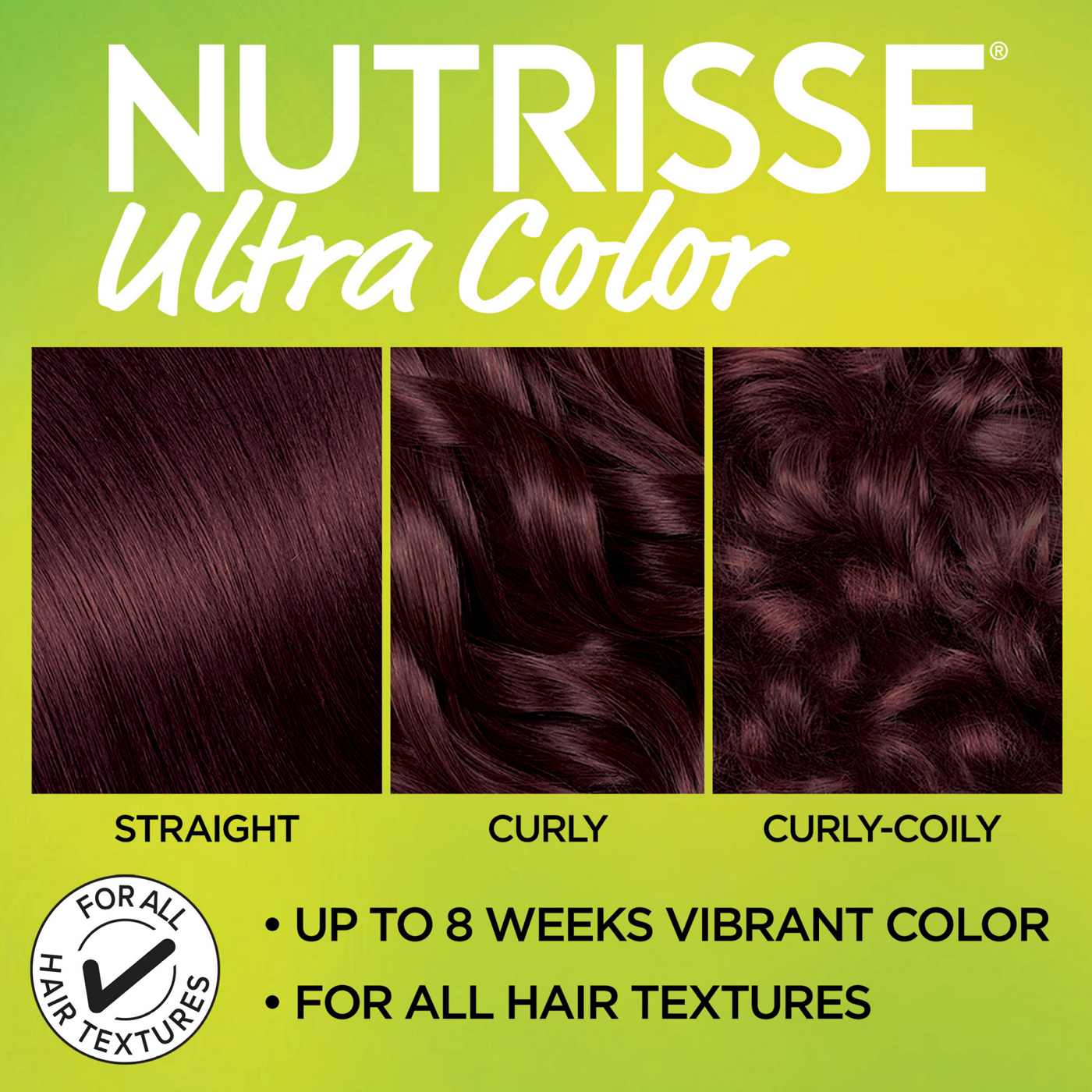 Garnier Nutrisse Ultra Color Nourishing Bold Permanent Hair Color Creme BR1 Deepest Intense Burgundy; image 6 of 7