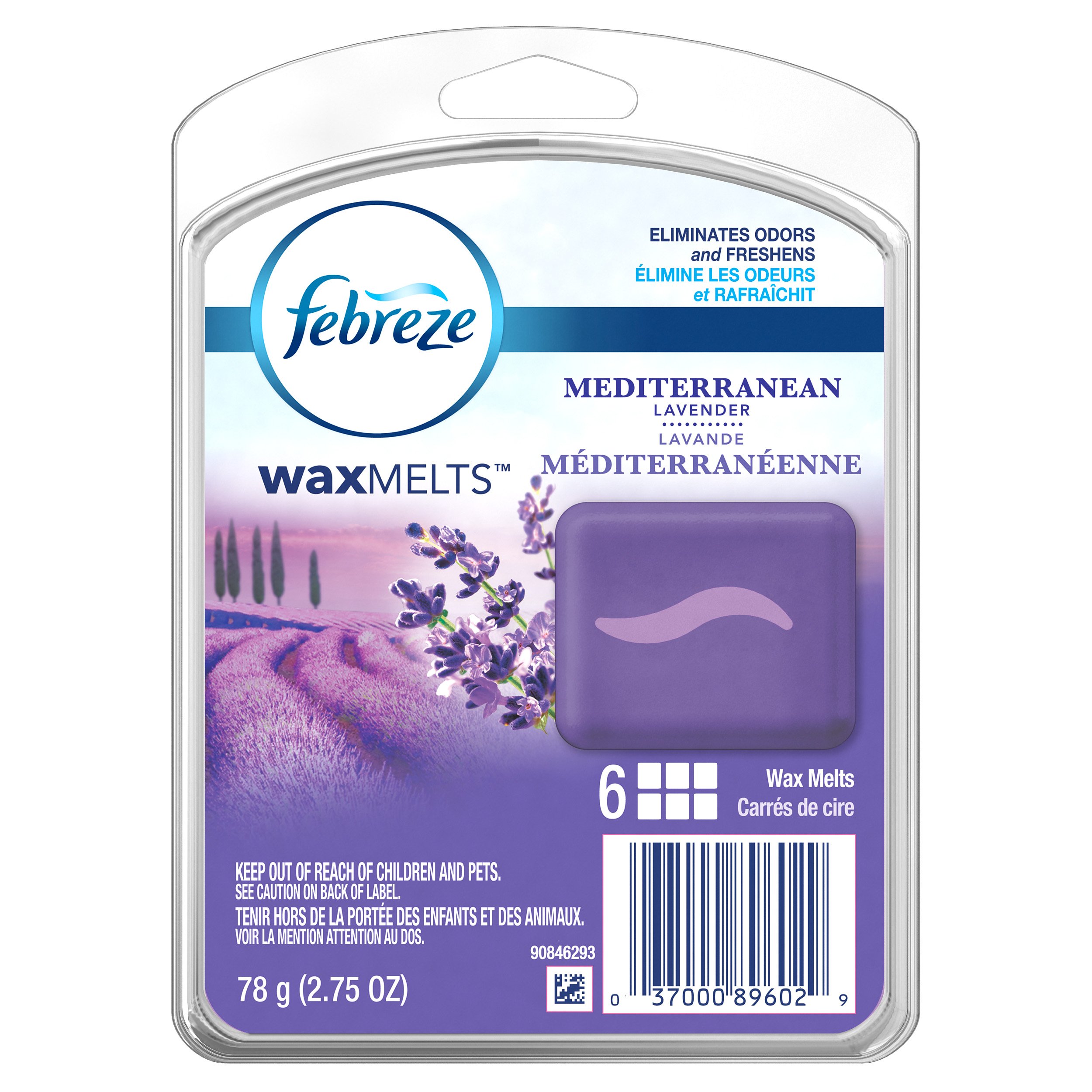 Febreze Mediterranean Lavender Wax Melts Shop Scented Oils & Wax at HEB