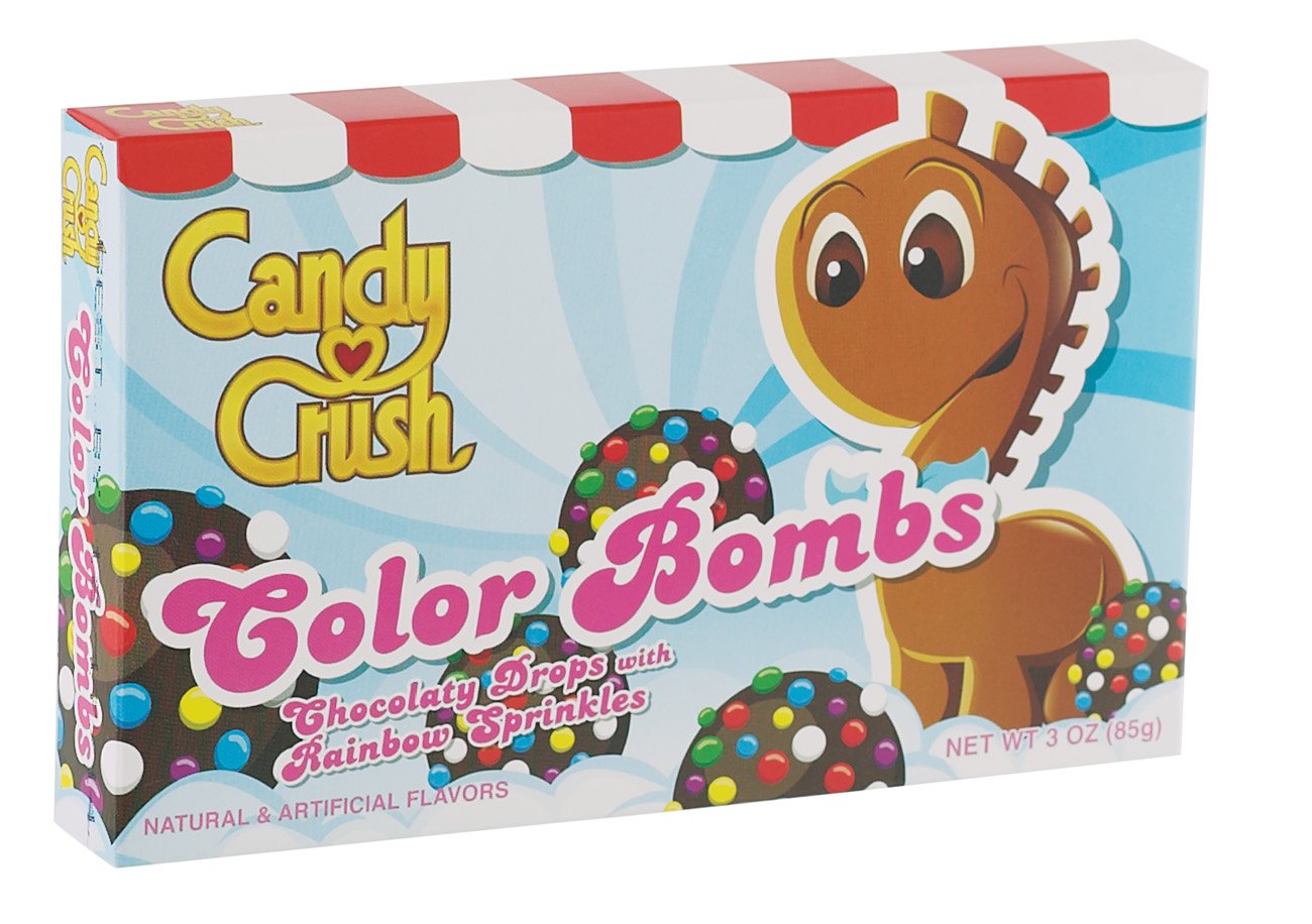 Candy Crush Color Bombs Chocolate Drops With Rainbow Sprinkles - Shop ...