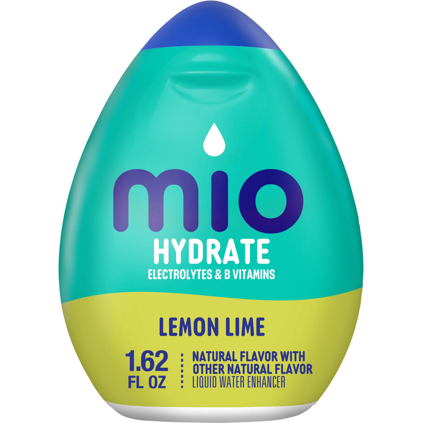 Mio Hydrate Lemon Lime Liquid Water Enhancer; image 1 of 5