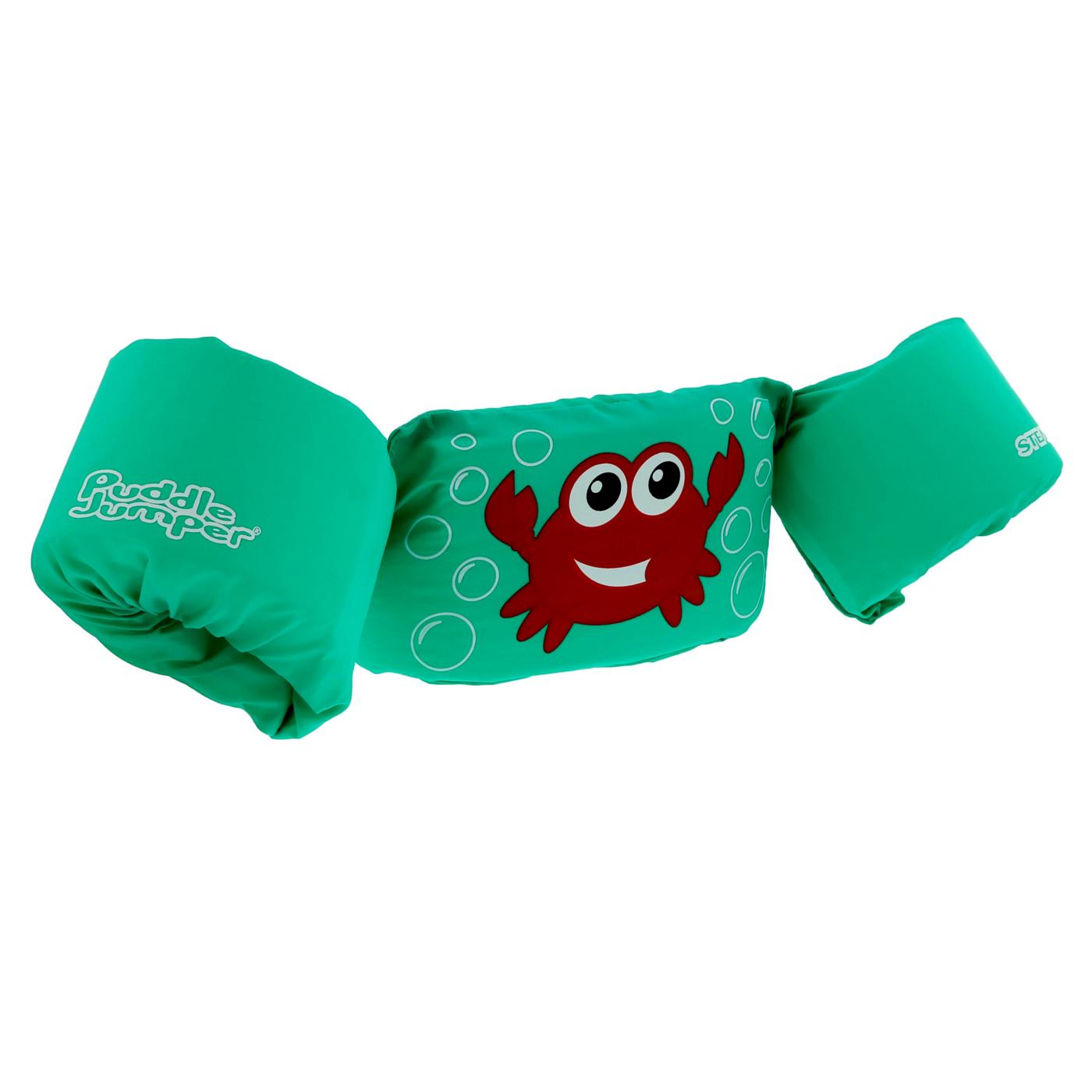 Stearns Turquoise Puddle Jumper Crab Life Jacket; image 1 of 2