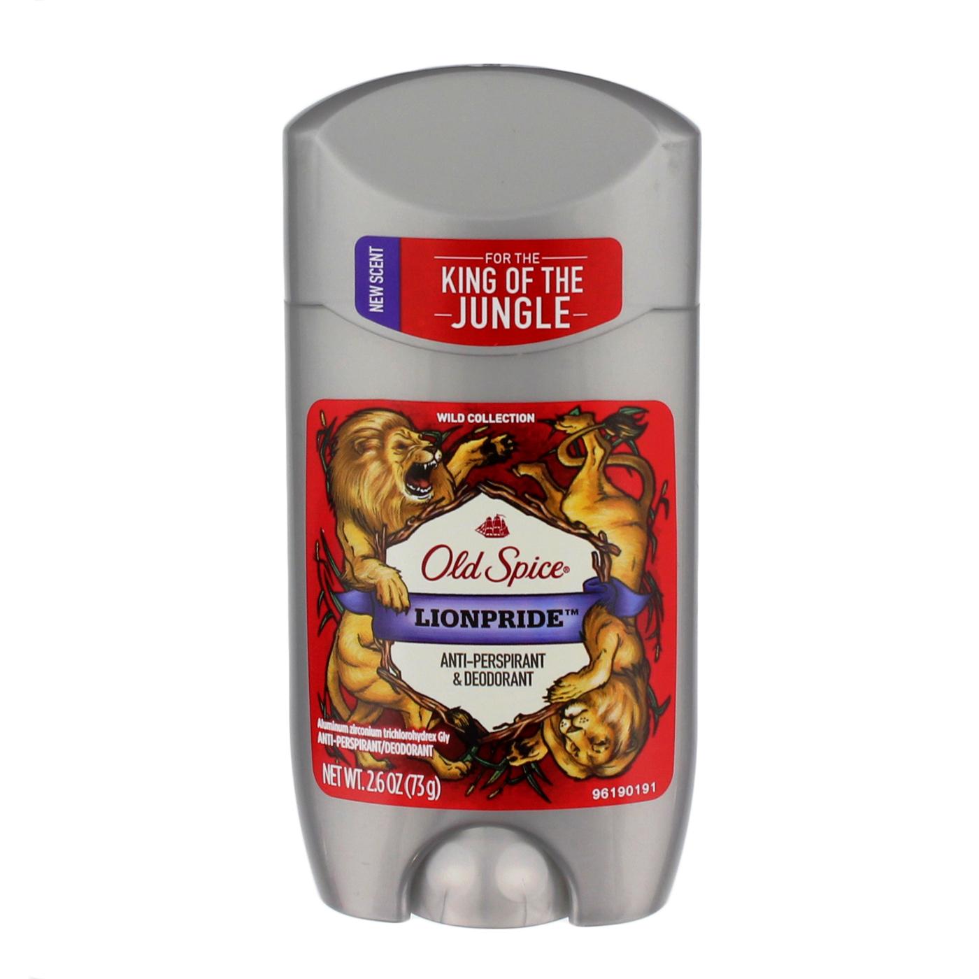 Old Spice Lionpride Wild Collection Invisible Solid Antiperspirant & Deodorant; image 1 of 2