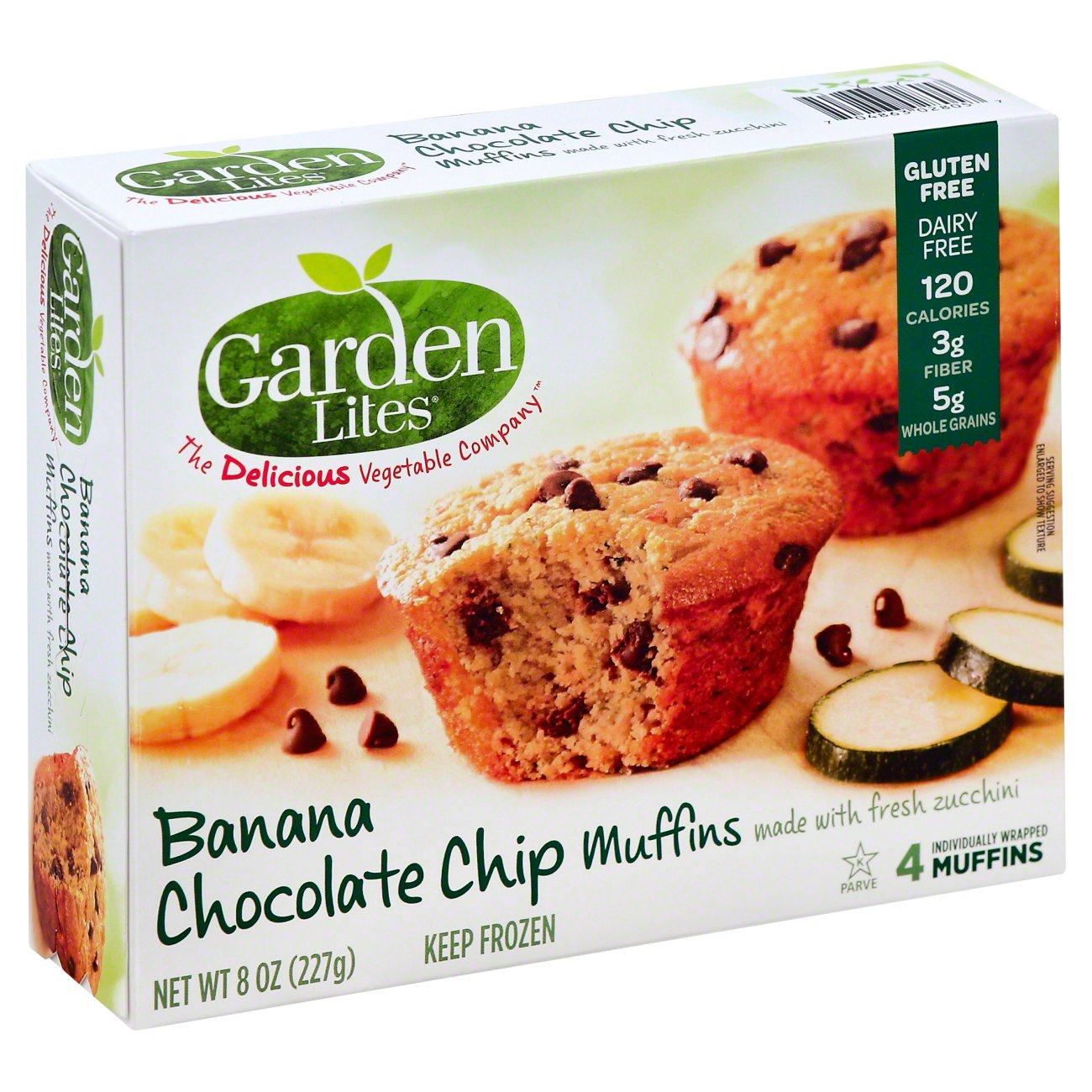 Garden Lites Veggie Muffins Zucchini Banana Chocolate Chip Shop