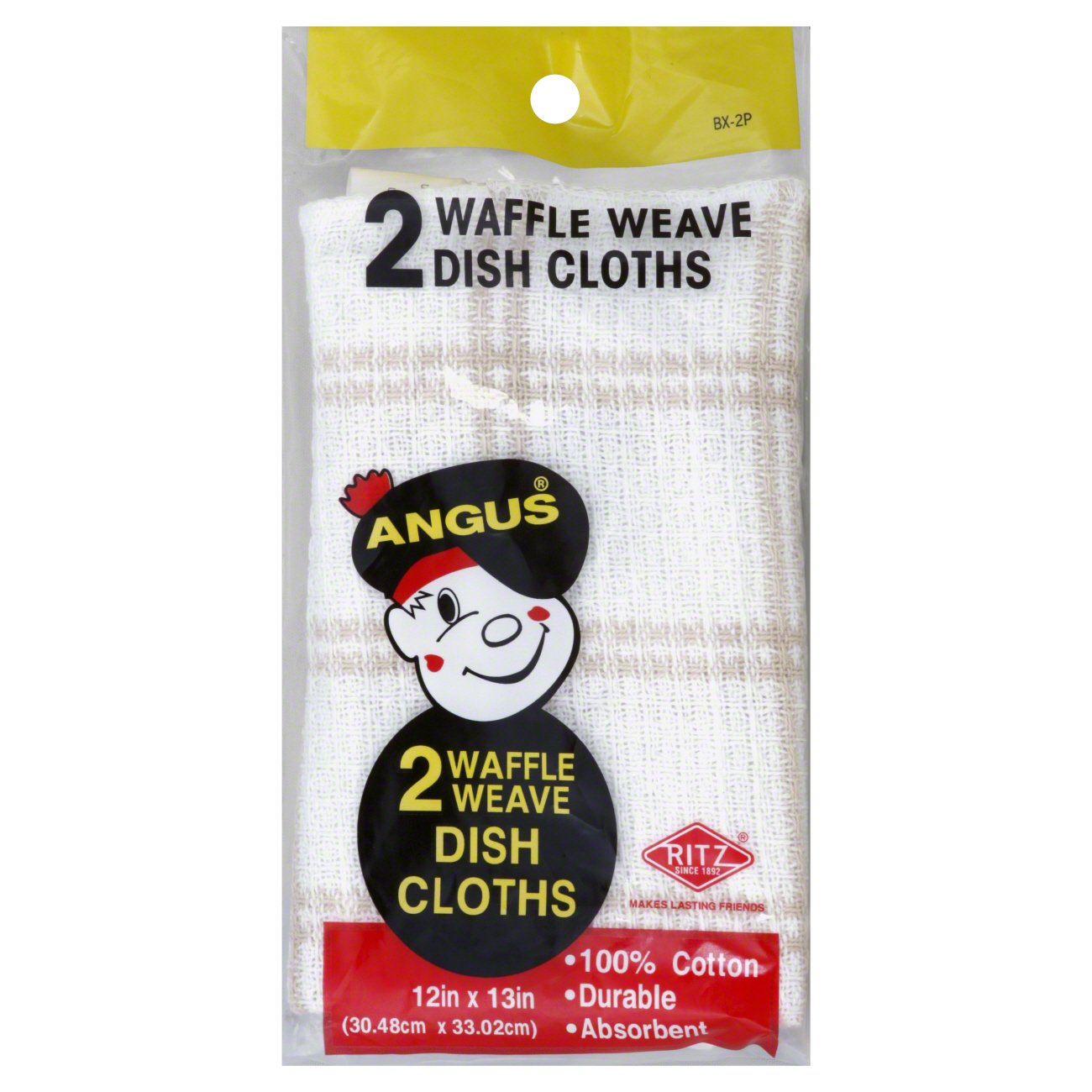 Ritz Angus Waffle Weave Dish Cloths Shop Kitchen Linens at HEB