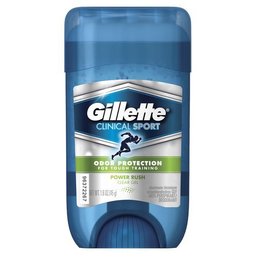 Gillette Clinical Sport Clear Gel Power Rush Antiperspirant & Deodorant