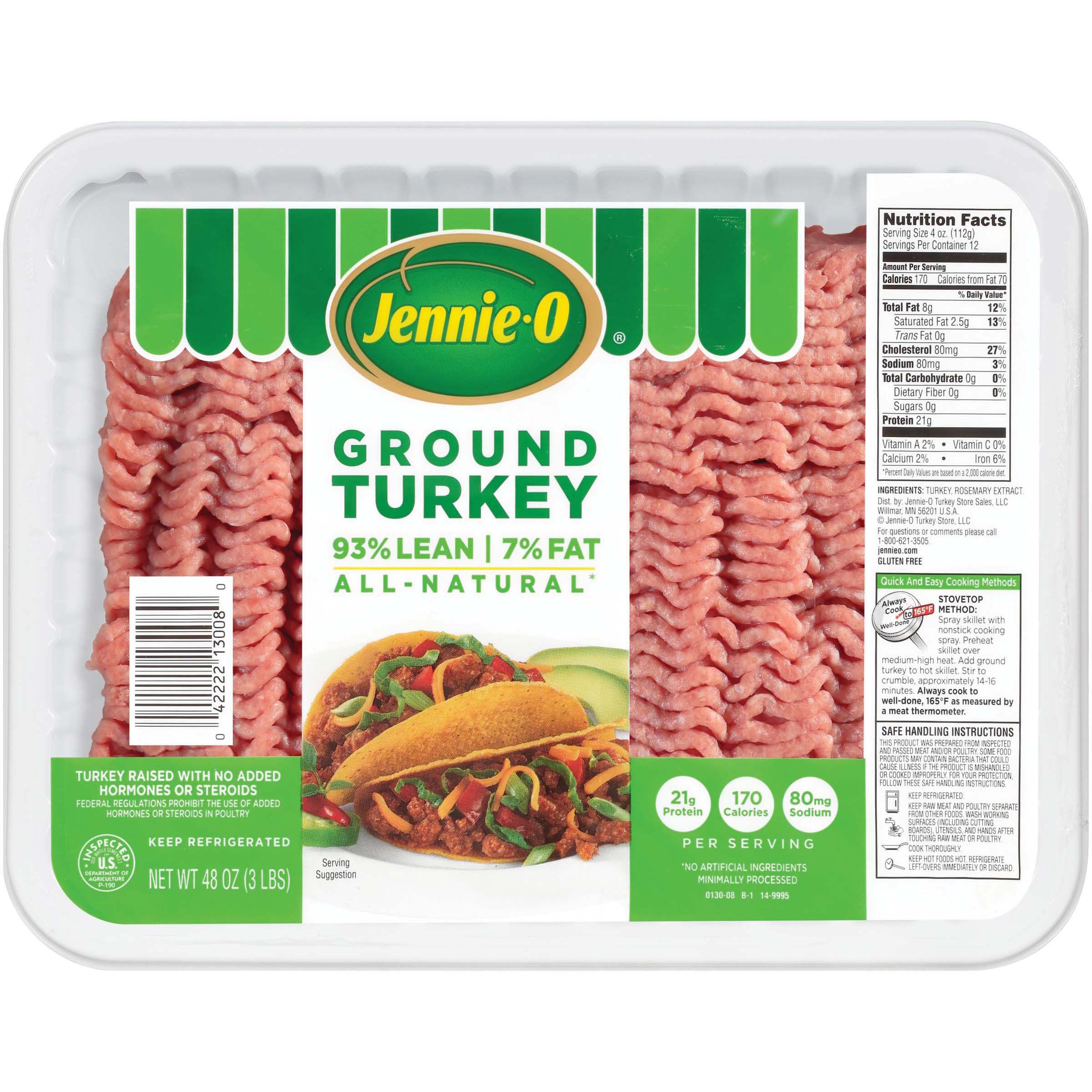 jennie-o-ground-turkey-93-lean-shop-turkey-at-h-e-b