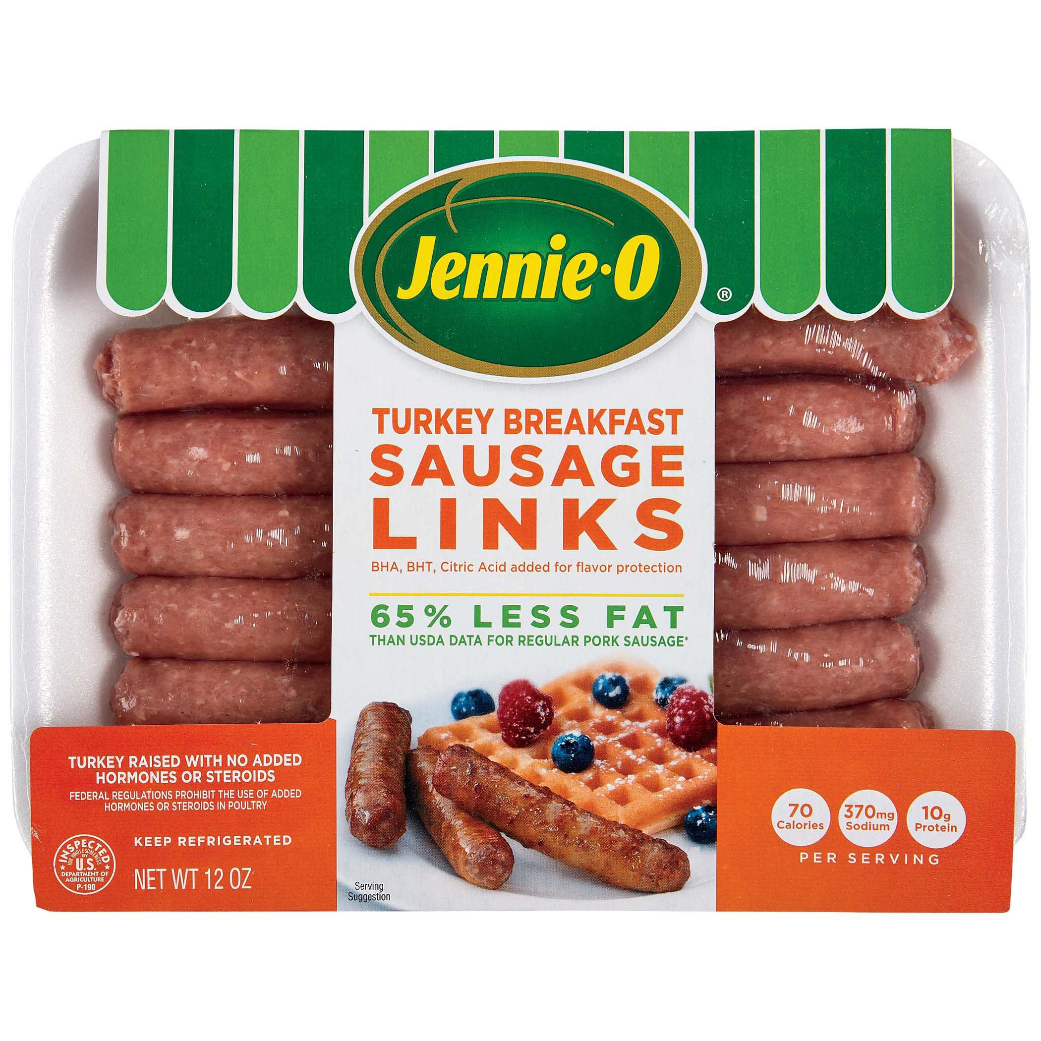 Jennie-O Lean Turkey Breakfast Sausage Links - Shop Sausage at H-E-B