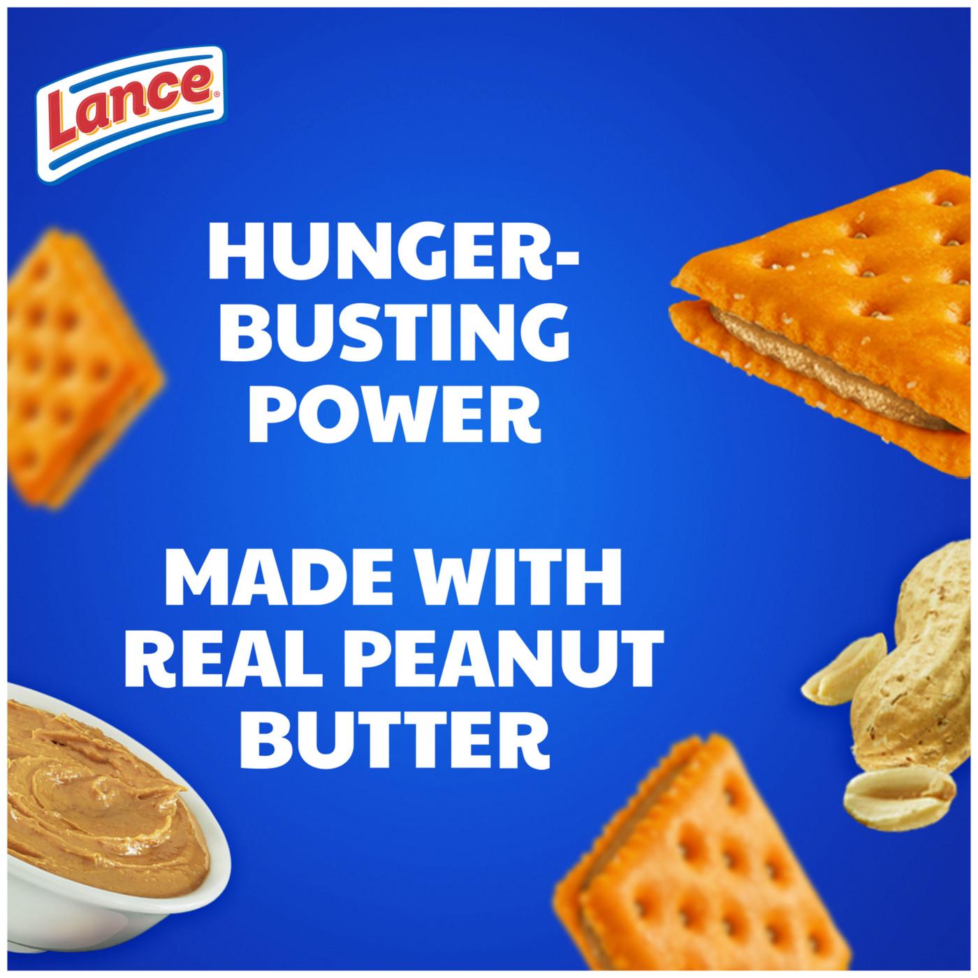 Lance ToastChee Peanut Butter Sandwich Crackers; image 10 of 10