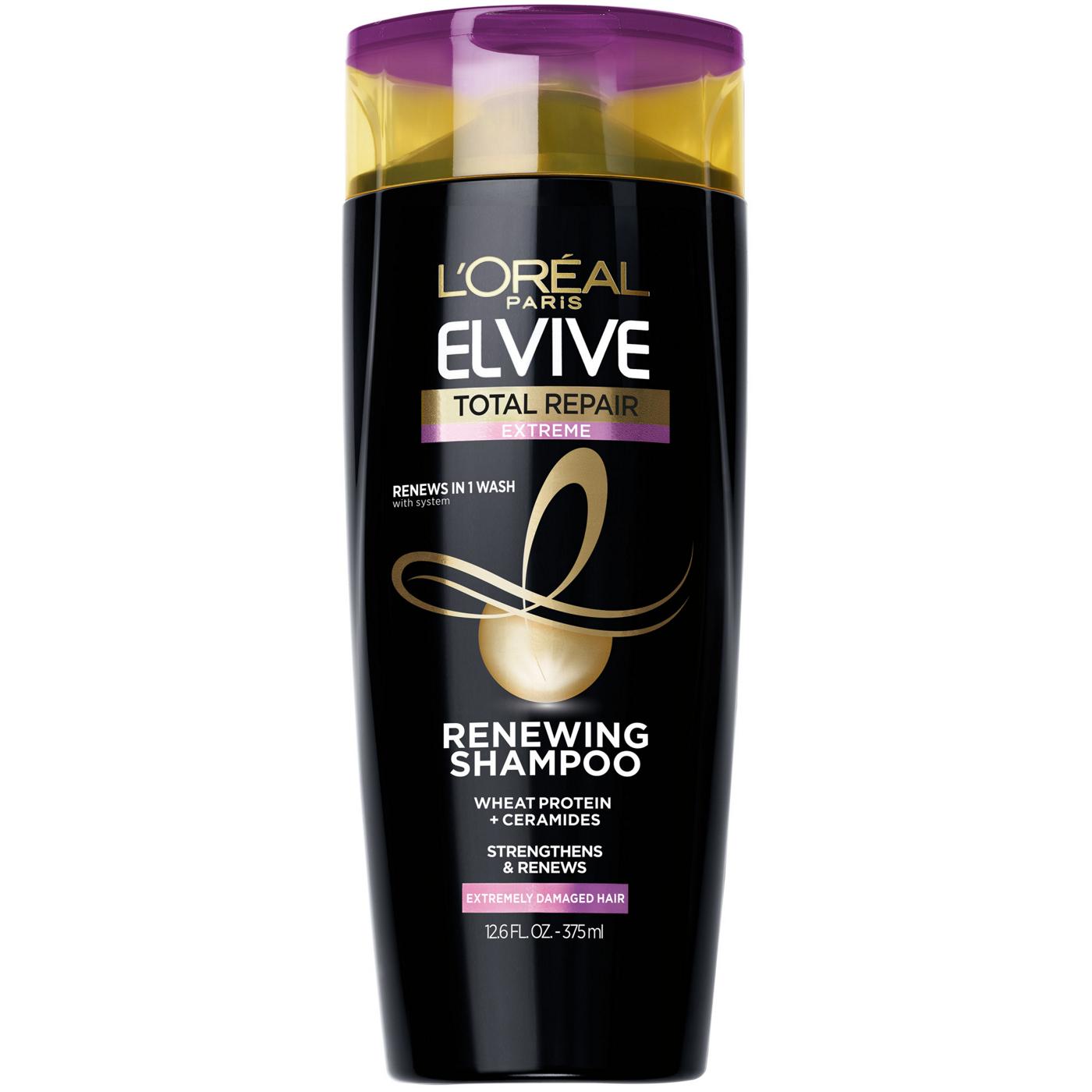 L'Oréal Paris Elvive Total Repair Extreme Renewing Shampoo for Damaged Hair; image 1 of 5