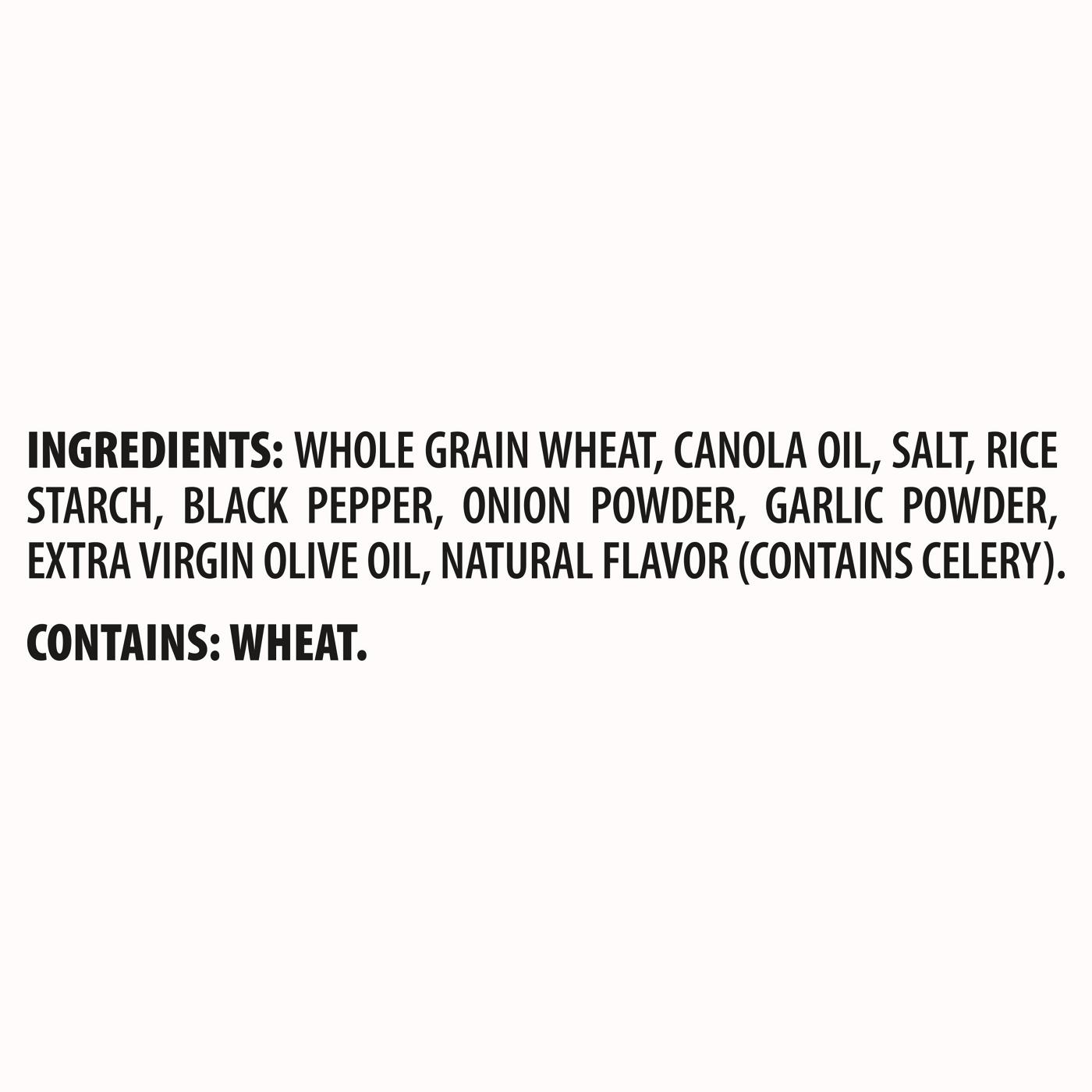 Triscuit Cracked Pepper & Olive Oil Whole Grain Wheat Crackers; image 2 of 7