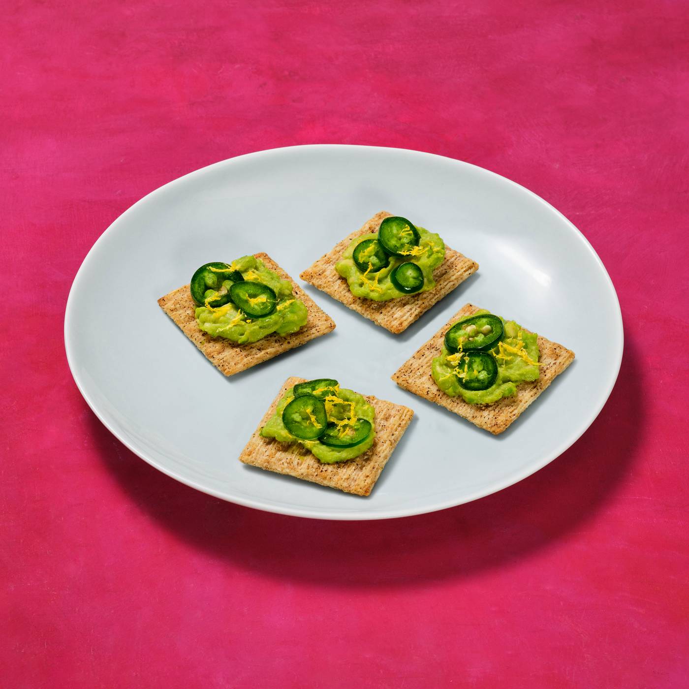 Triscuit Cracked Pepper & Olive Oil Whole Grain Wheat Crackers; image 4 of 7