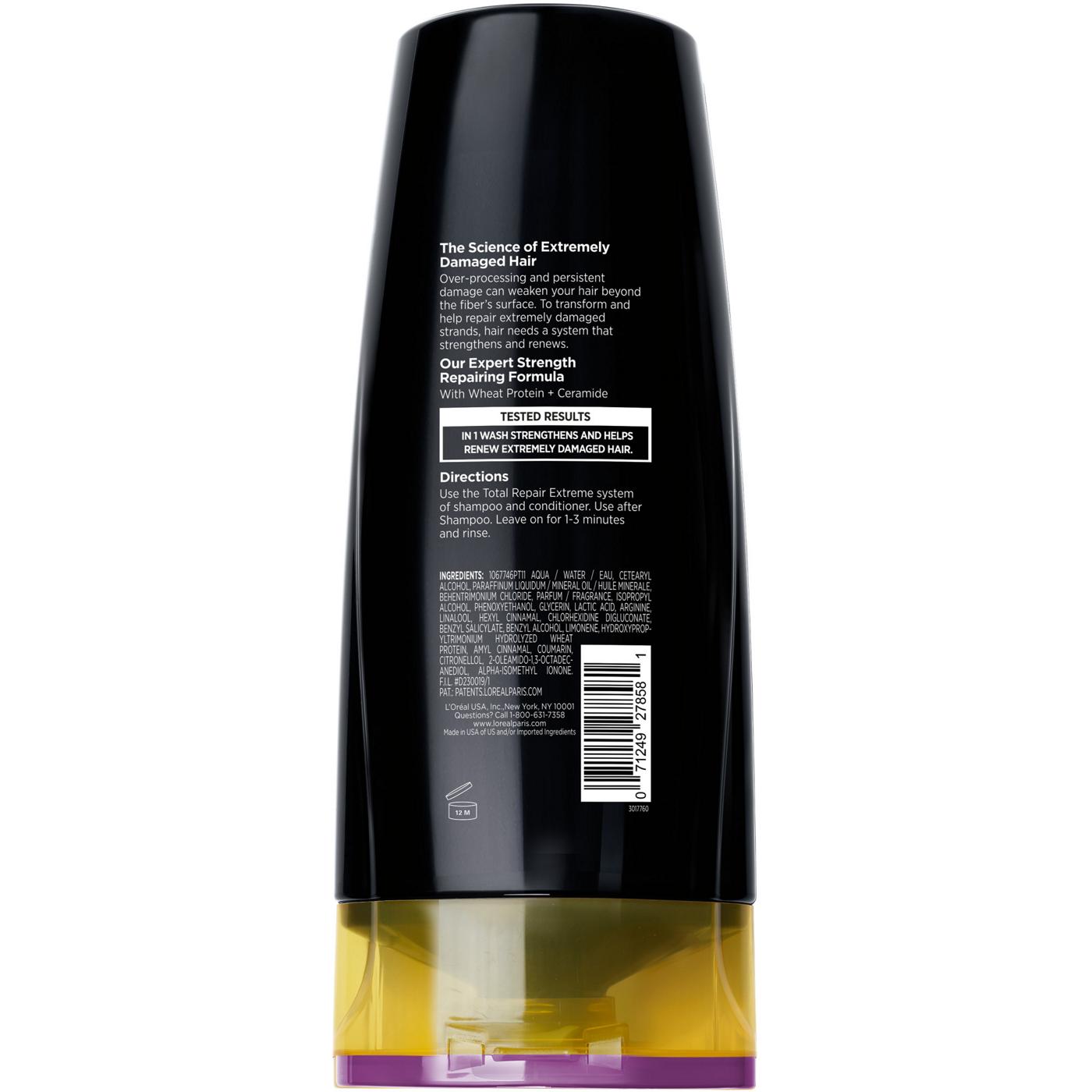 L'Oréal Paris Elvive Total Repair Extreme Renewing Conditioner for Damaged Hair; image 4 of 5