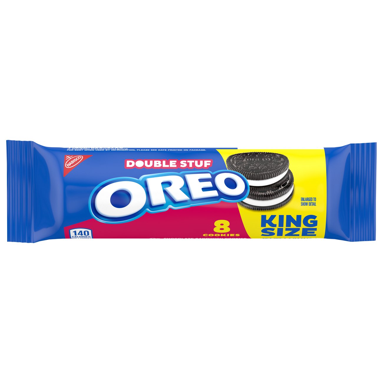 Nabisco Oreo Double Stuf Sandwich Cookies King Size Shop Cookies At H E B
