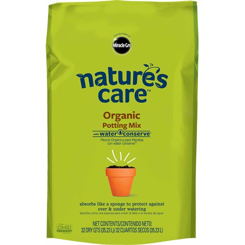 MiracleGro Nature's Care Organic Potting Mix Shop Soil & mulch at HEB
