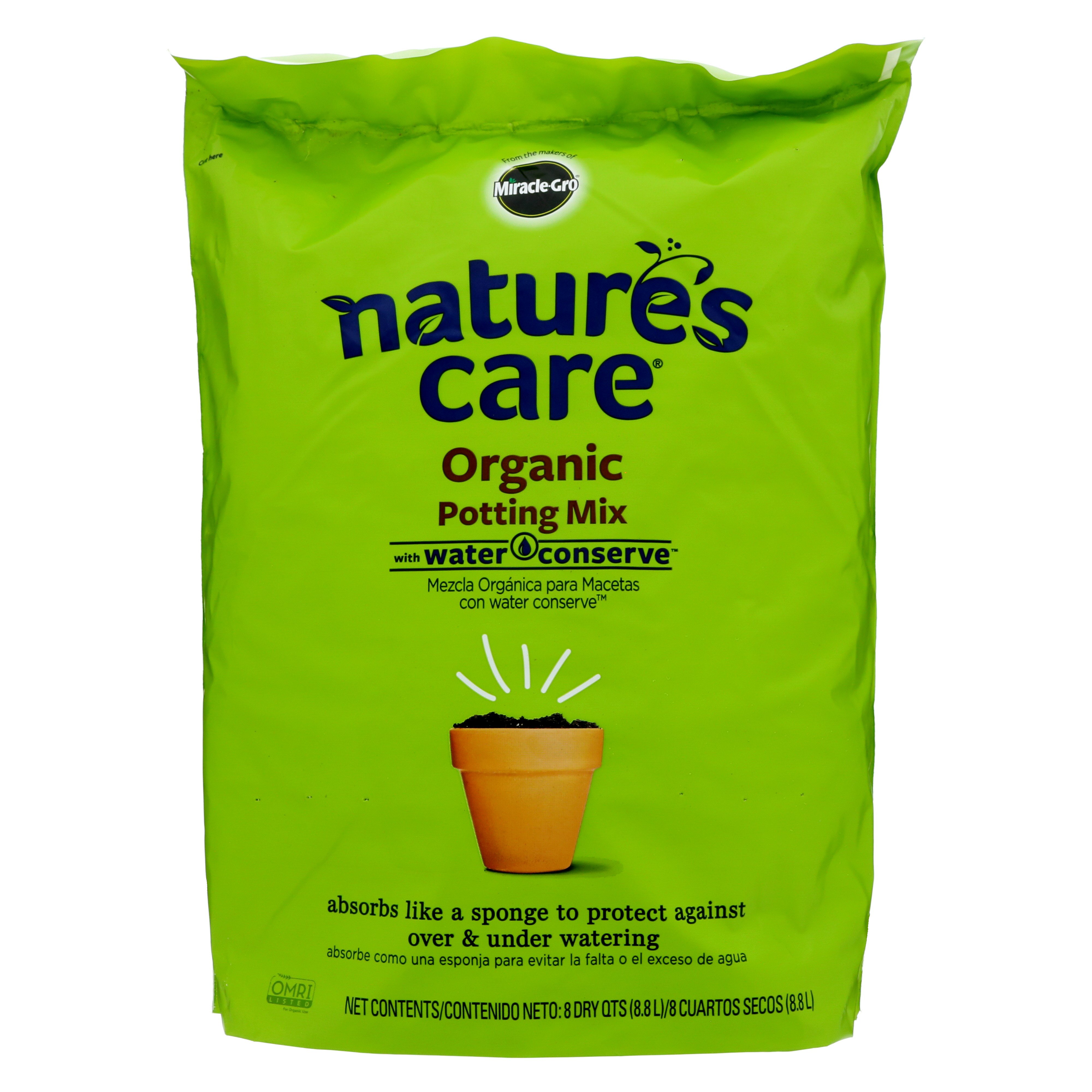 Miracle Gro Nature S Care Organic Potting Mix Shop Soil Mulch At H E B