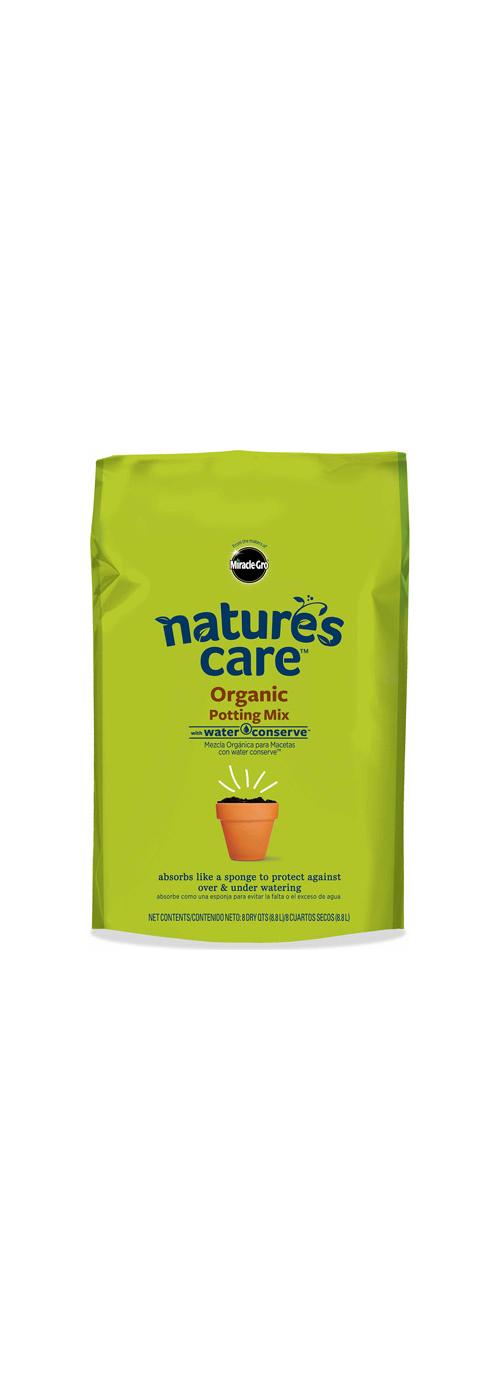 Miracle-Gro Nature's Care Organic Potting Mix; image 2 of 2