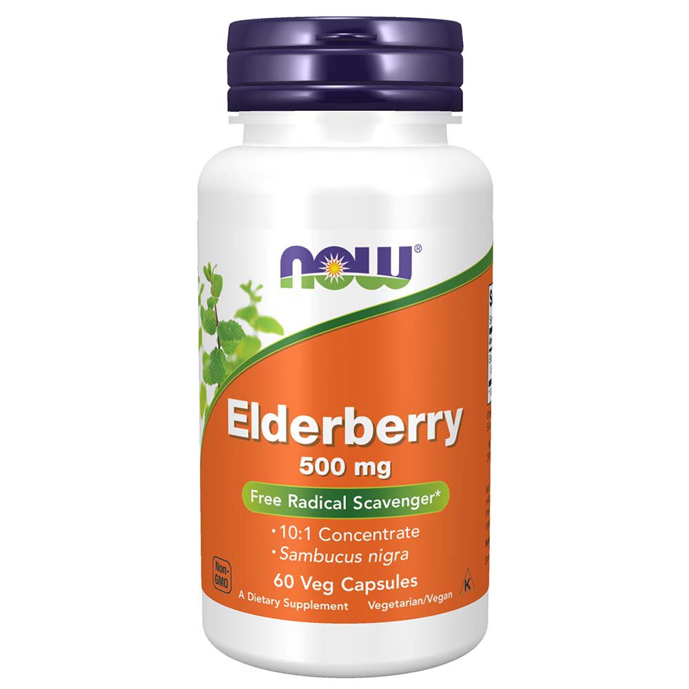 Now Elderberry Extract Veg Capsules Shop Herbs & homeopathy at HEB
