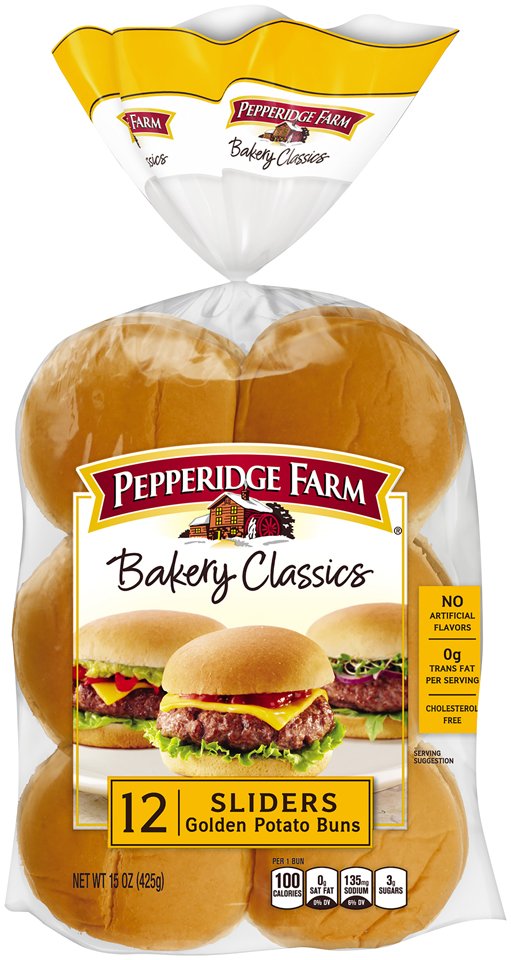 Pepperidge Farm Golden Potato Slider Buns Shop Buns & rolls at HEB