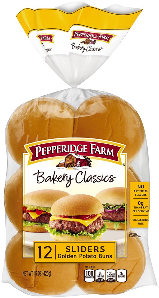 Pepperidge Farm Golden Potato Slider Buns - Shop Buns & Rolls at H-E-B