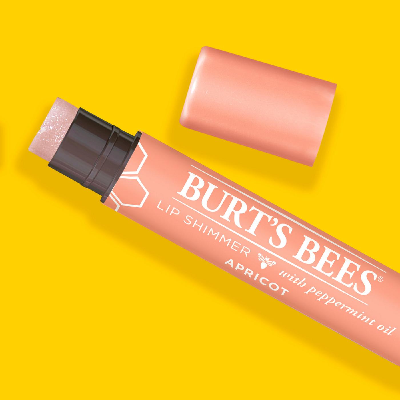 Burt's Bees Apricot Lip Shimmer; image 2 of 11