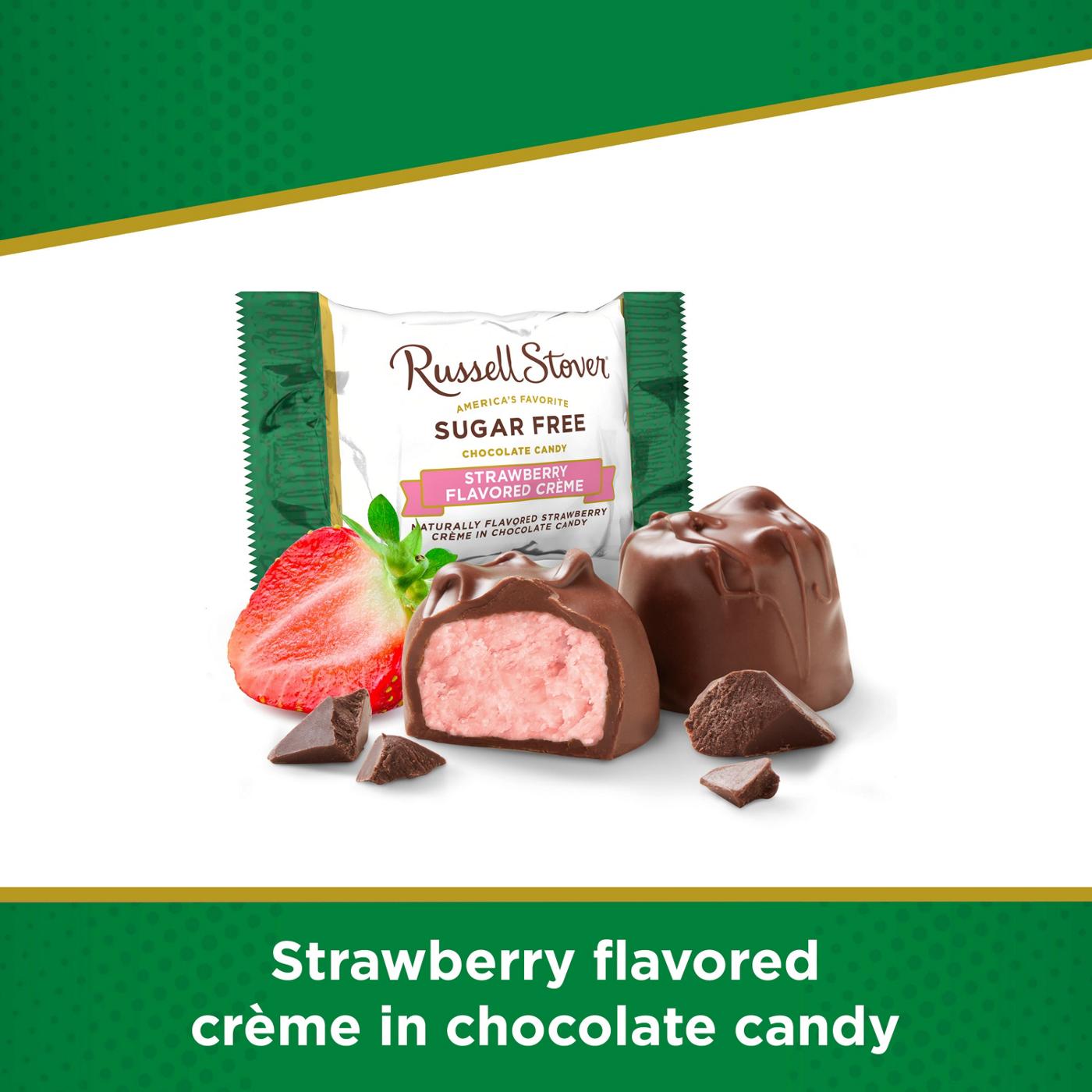 Russell Stover Sugar Free Strawberry Creme Chocolate Candy; image 7 of 8