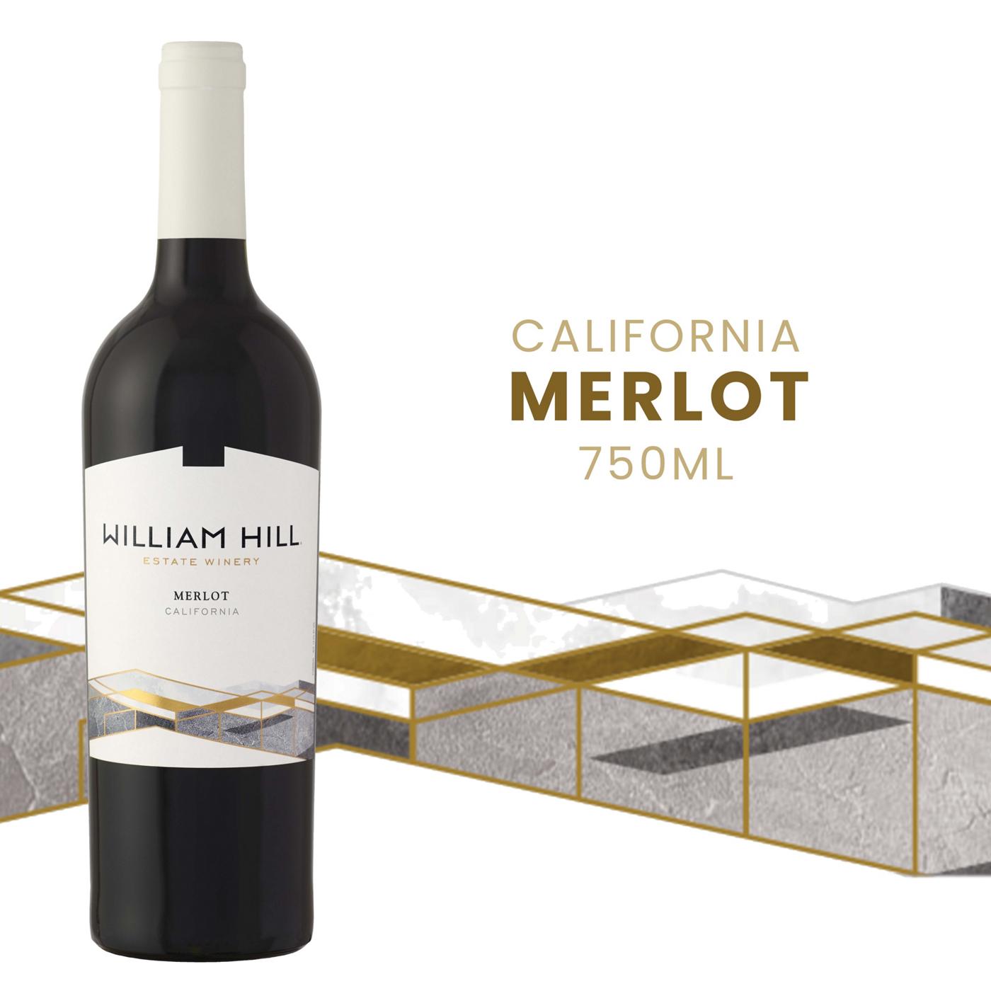 William Hill Central Coast Merlot Red Wine; image 6 of 7