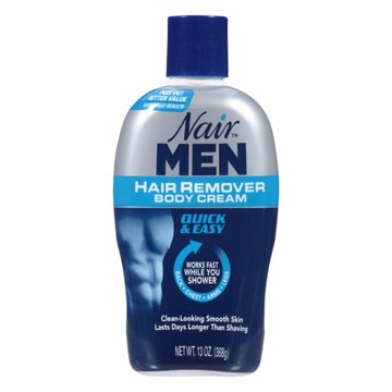 Nair Men Hair Remover Body Cream, 12.00 oz