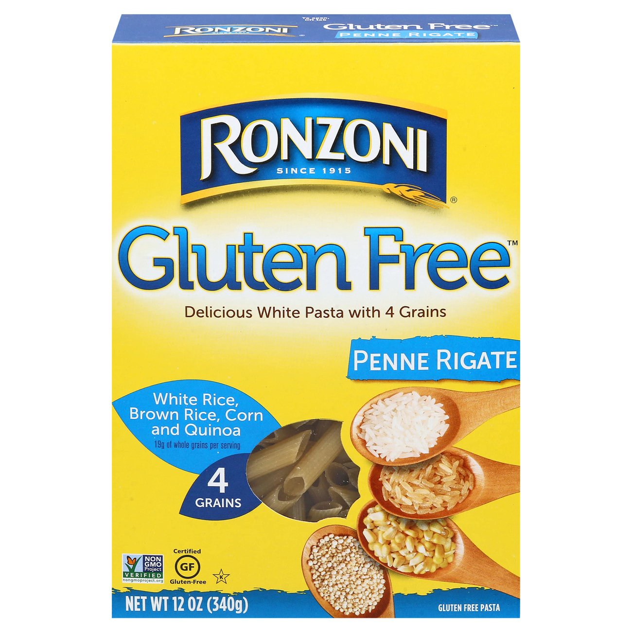 Ronzoni Gluten Free Penne Rigate - Shop Pasta at H-E-B
