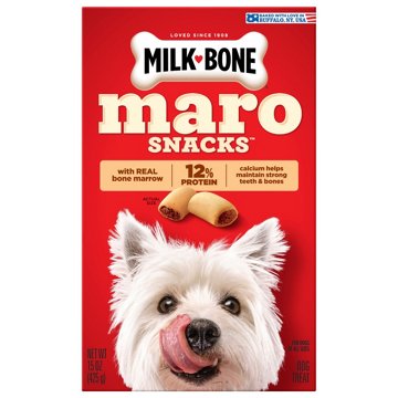 MilkBone MaroSnacks Small Dog Treats With Bone Marrow, 15 oz