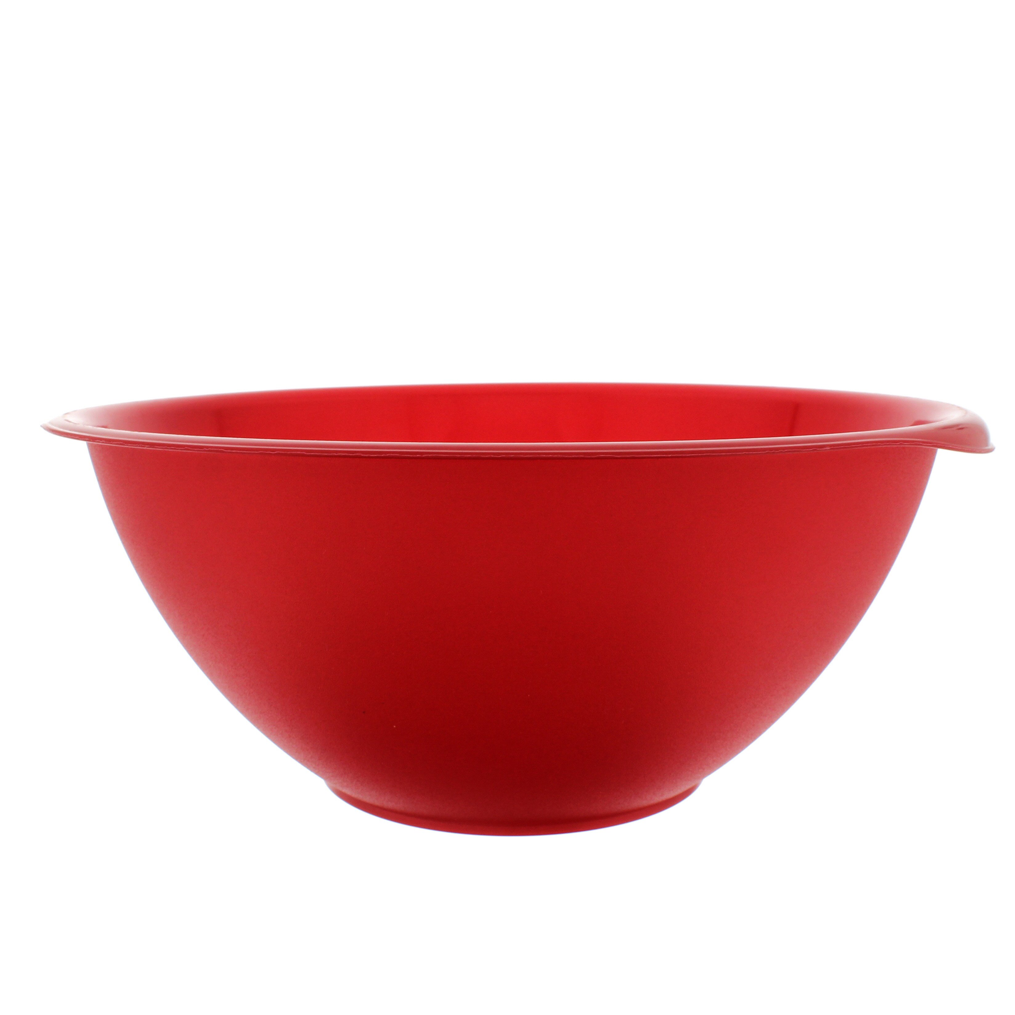 United Solutions Plastic Bowl, Red or Blue 3 pk - Shop Serving Dishes at  H-E-B