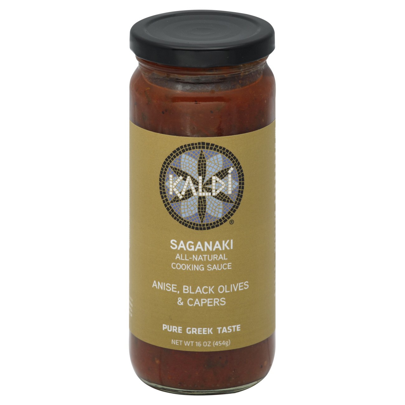 Kaldi Saganaki Anise, Black Olives & Capers Cooking Sauce - Shop