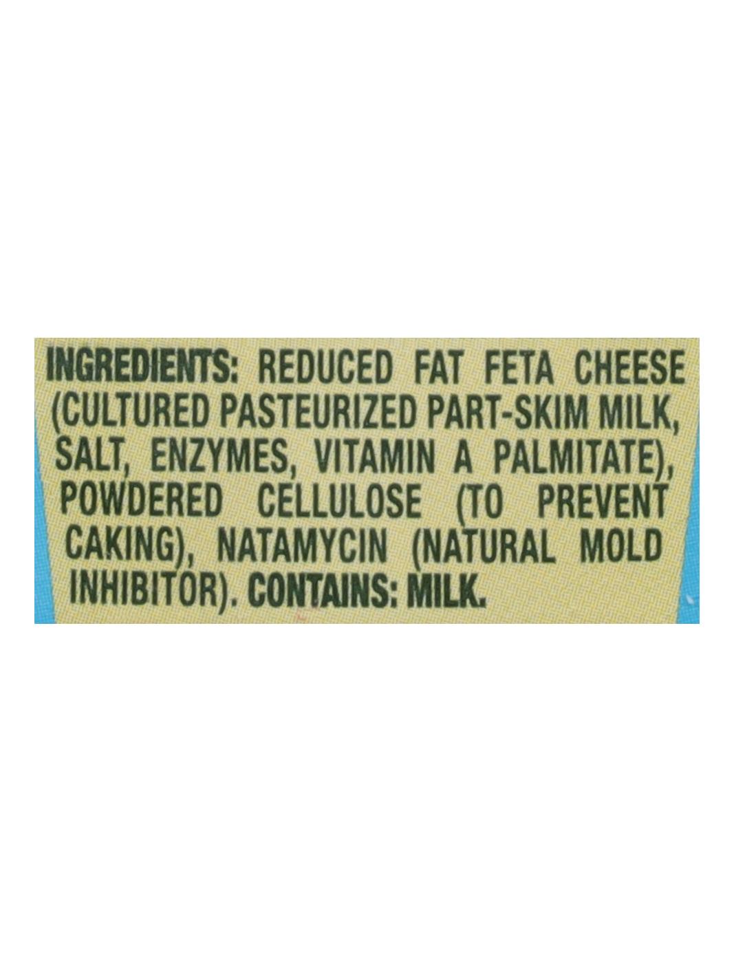 Athenos Reduced Fat Traditional Feta Cheese Crumbles; image 2 of 11