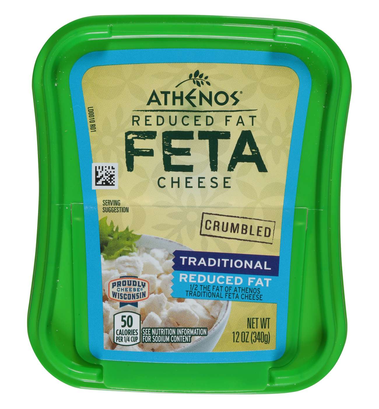 Athenos Reduced Fat Traditional Feta Cheese Crumbles; image 8 of 11