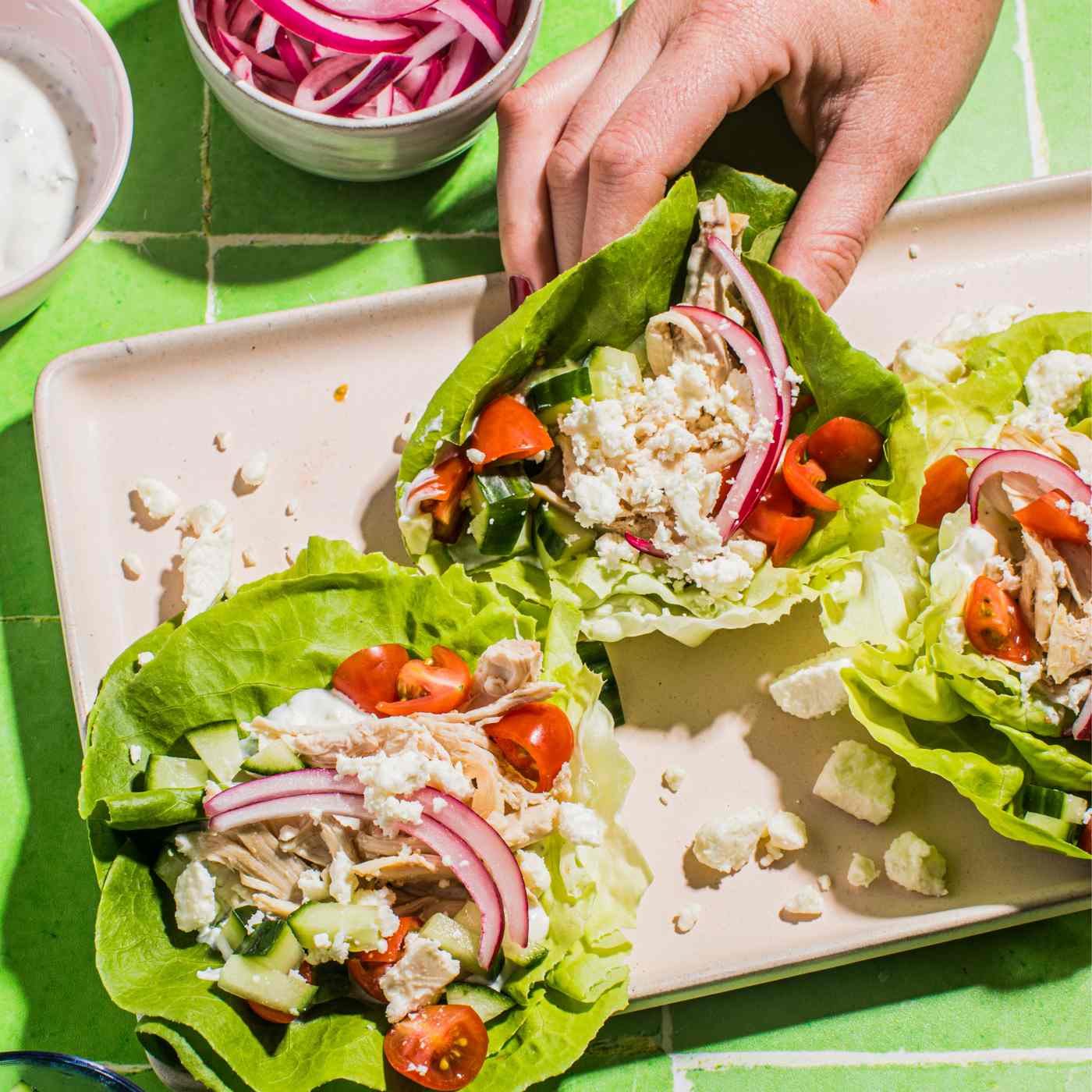 Athenos Reduced Fat Traditional Feta Cheese Crumbles; image 10 of 11