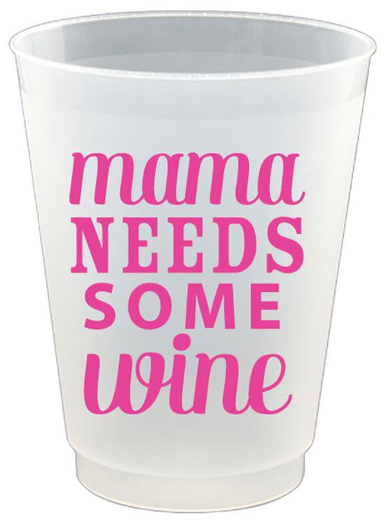 Formation Brands Mama Needs Some Wine Flex Cups, 16 oz, Set of 8 Shop