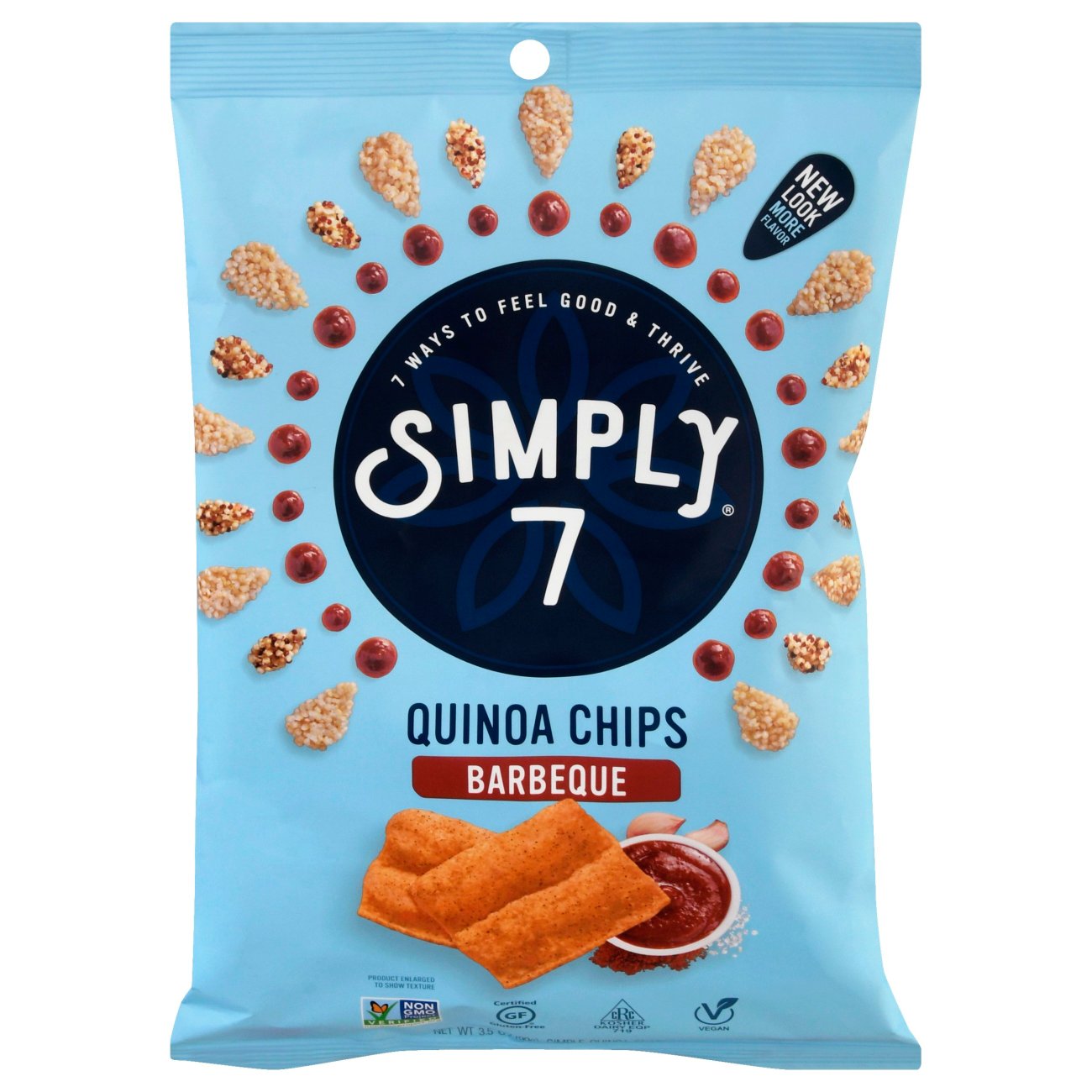 Simply 7 BBQ Quinoa Chips - Shop Chips at H-E-B