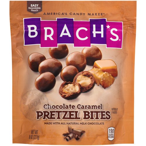 Brach's Chocolate Caramel Pretzel Bites Shop Candy at HEB