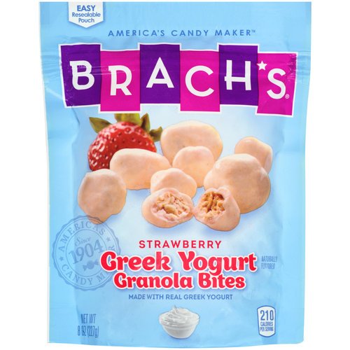 Brach's Strawberry Greek Yogurt Granola Bites Shop Snacks & Candy at