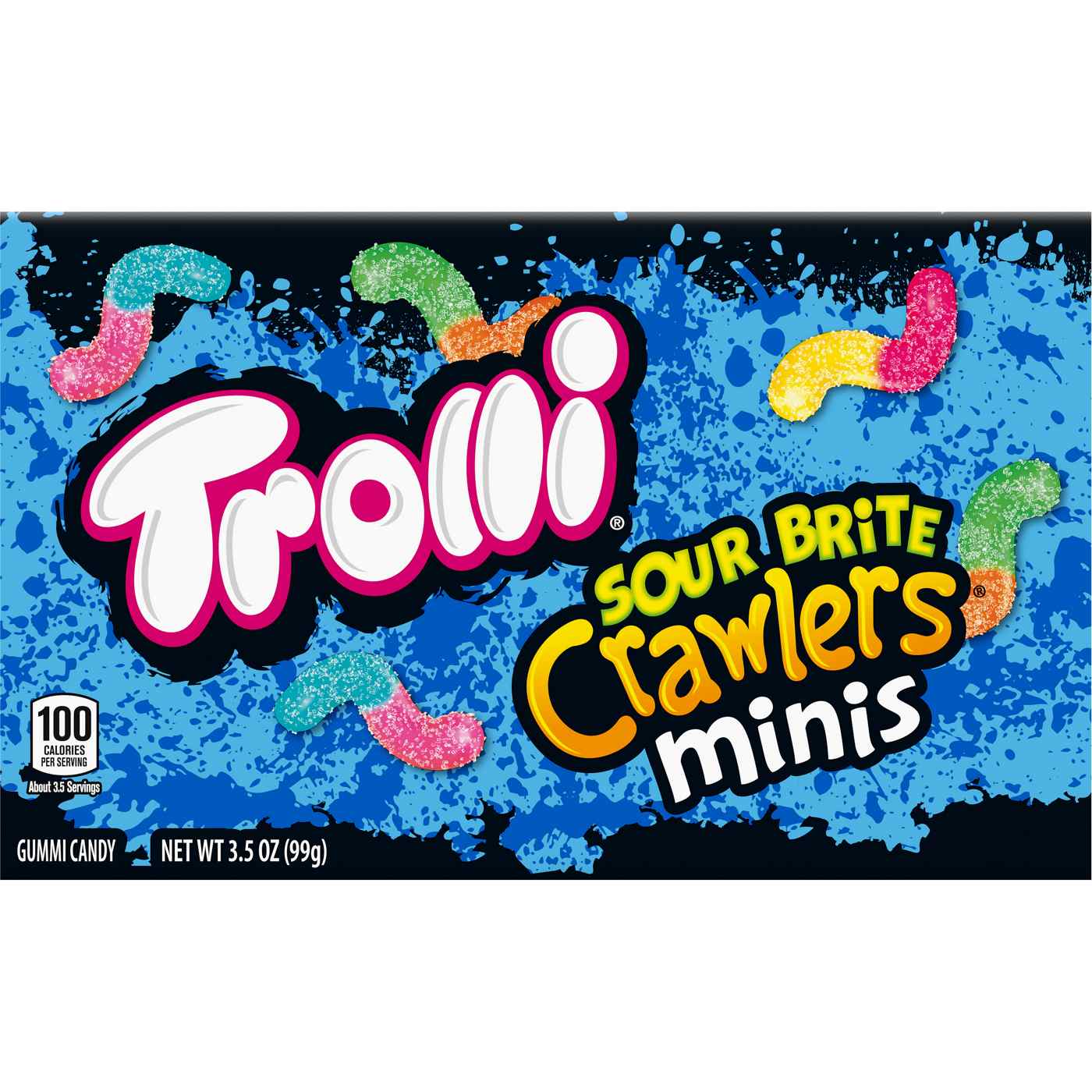 Trolli Sour Brite Crawlers Minis Theater Box Candy; image 1 of 5