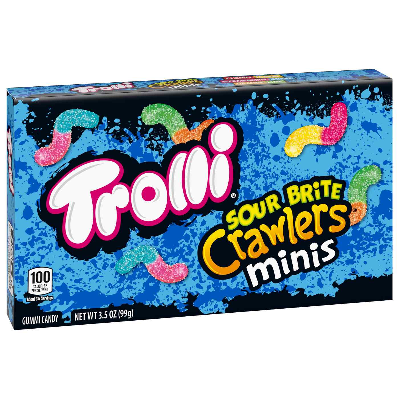 Trolli Sour Brite Crawlers Minis Theater Box Candy; image 3 of 5